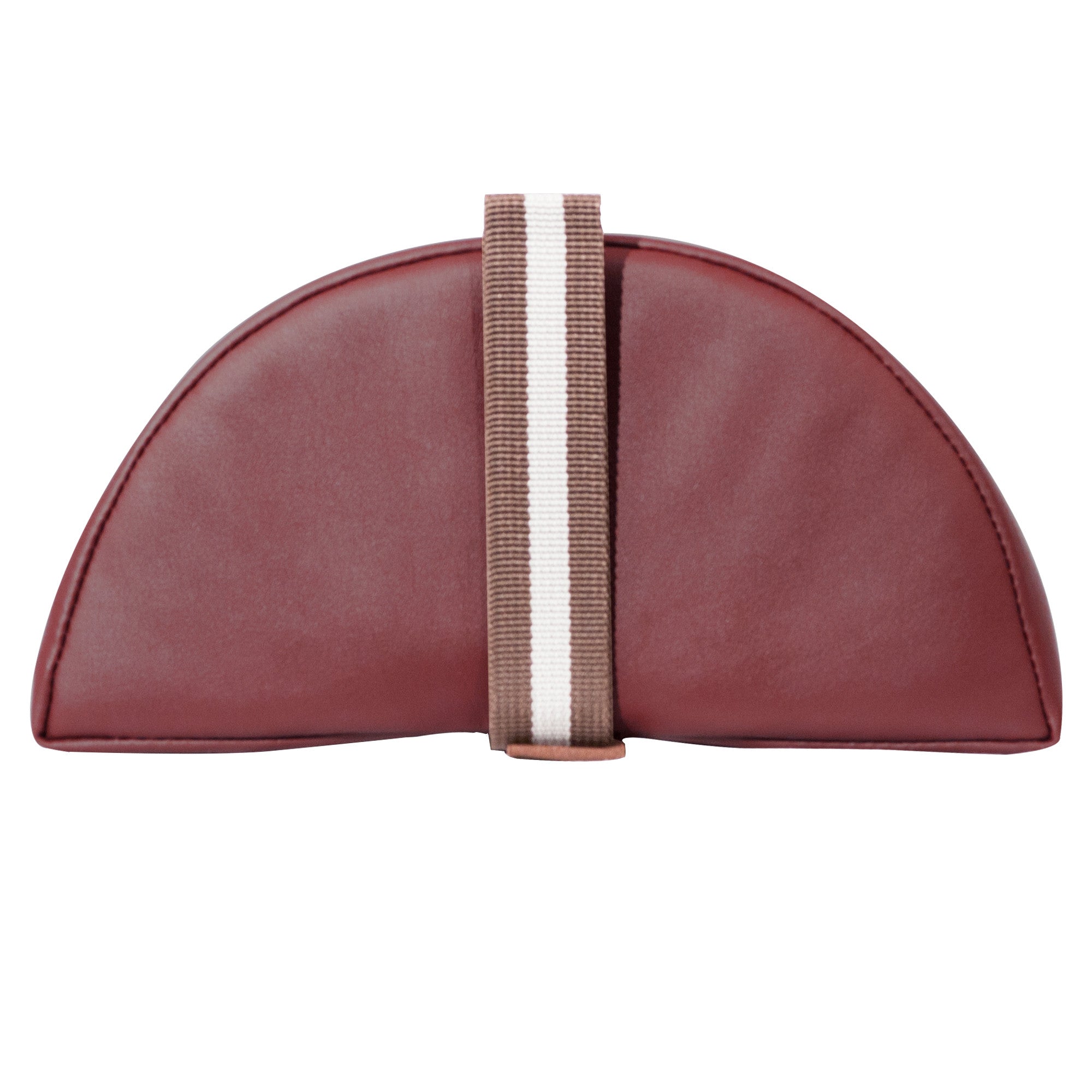 Master Massage Large 6" Semi-Round Bolster - Burgundy