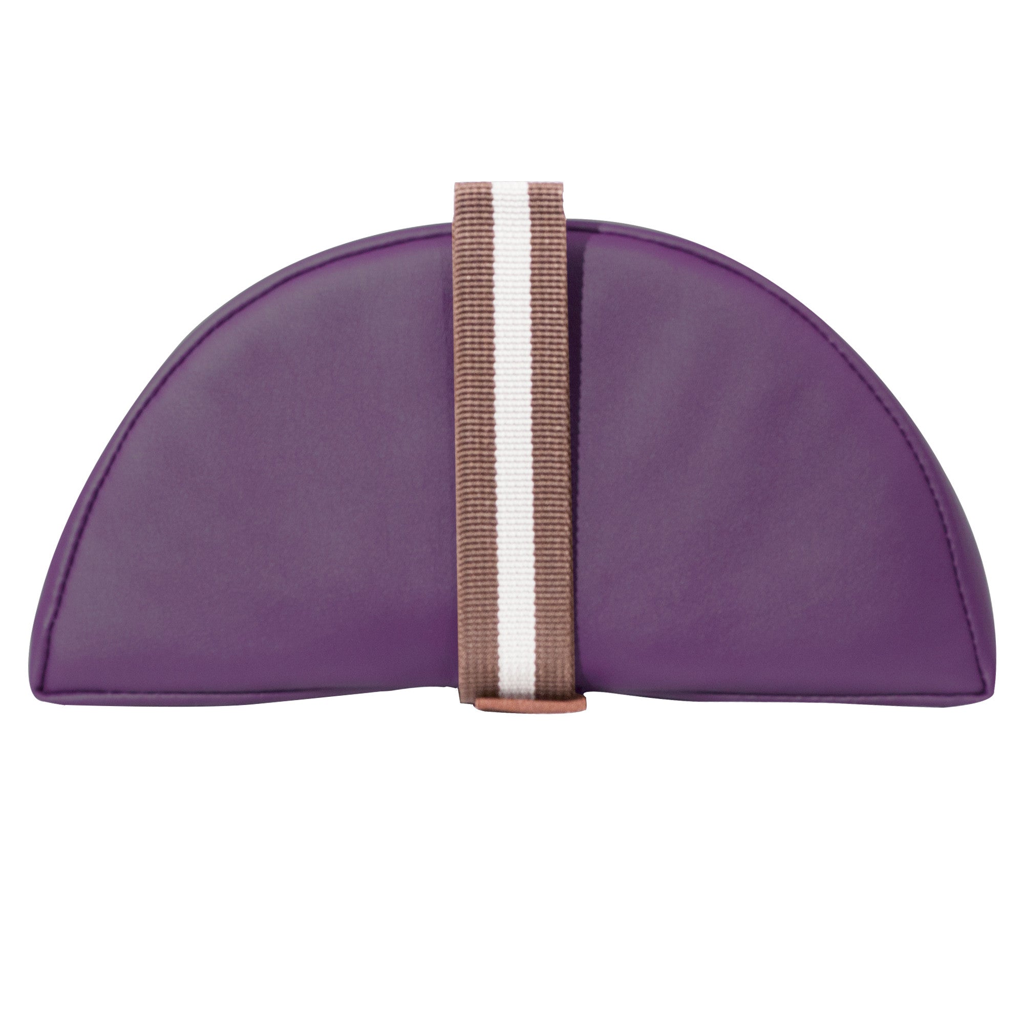 Master Massage Large 6" Semi-Round Bolster - Purple