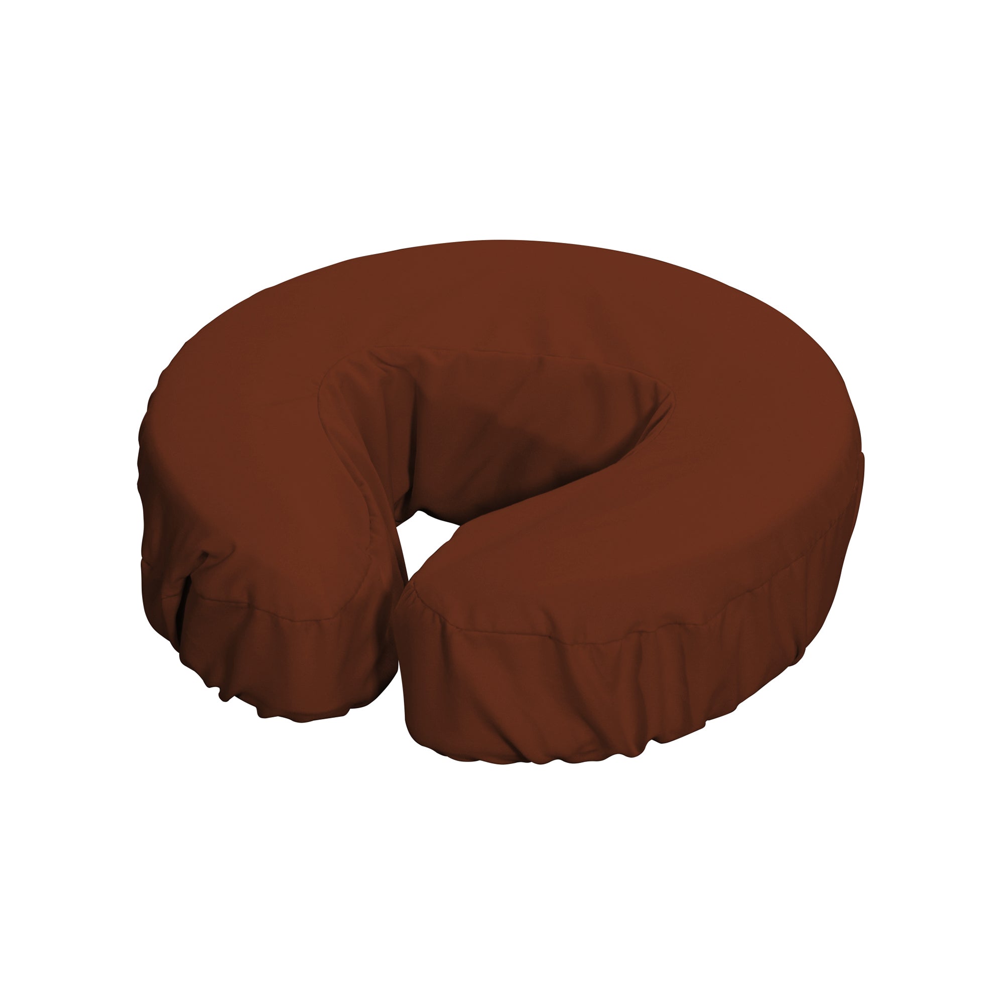 Master Massage Microfiber Face Cushion Cover 12 Piece Set Dark Chocolate- Machine Washable - 12 Pack