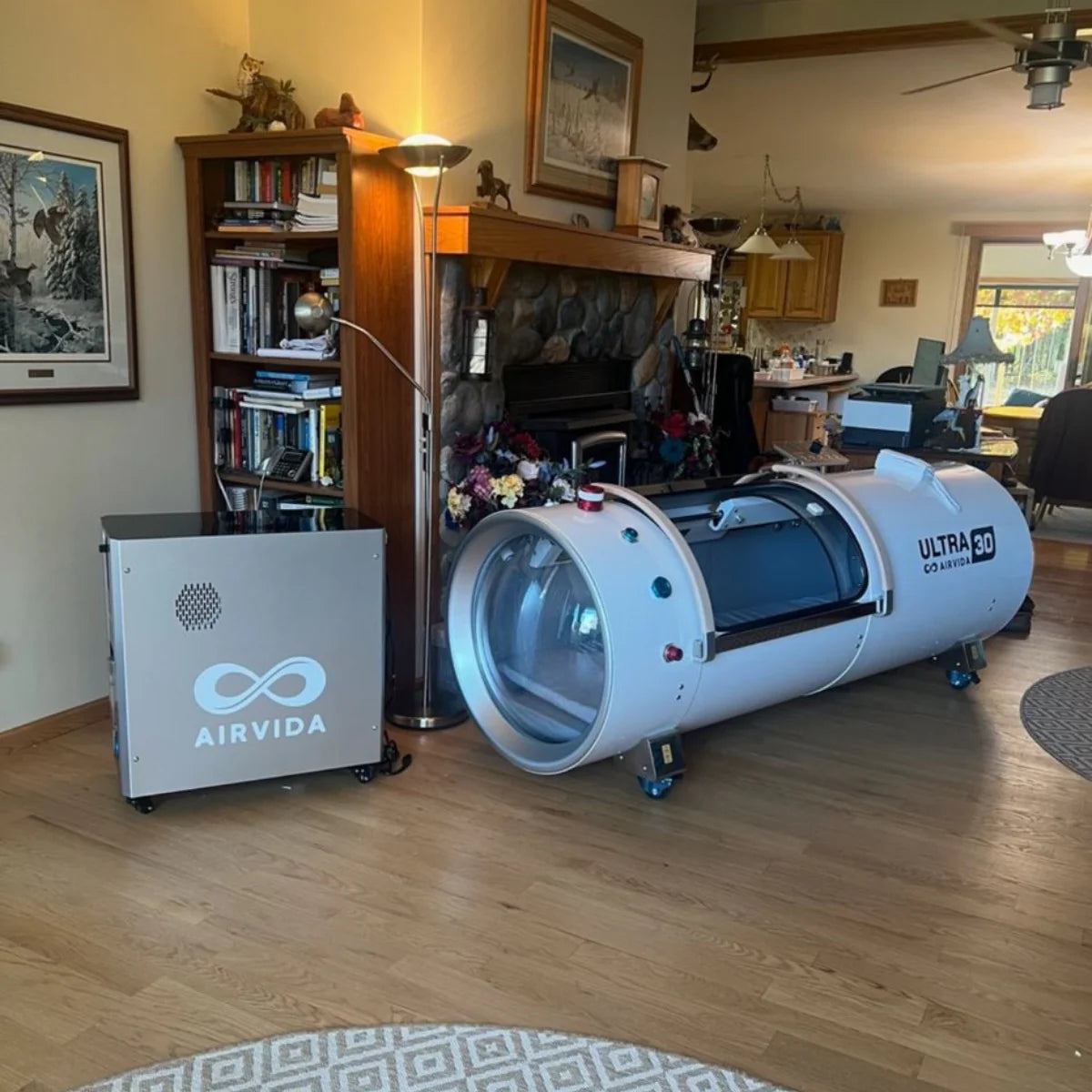 2.0 ATA Stainless Steel Laying Hyperbaric Chamber With 1.3 / 1.5 / 1.7 / 2.0 ATA
