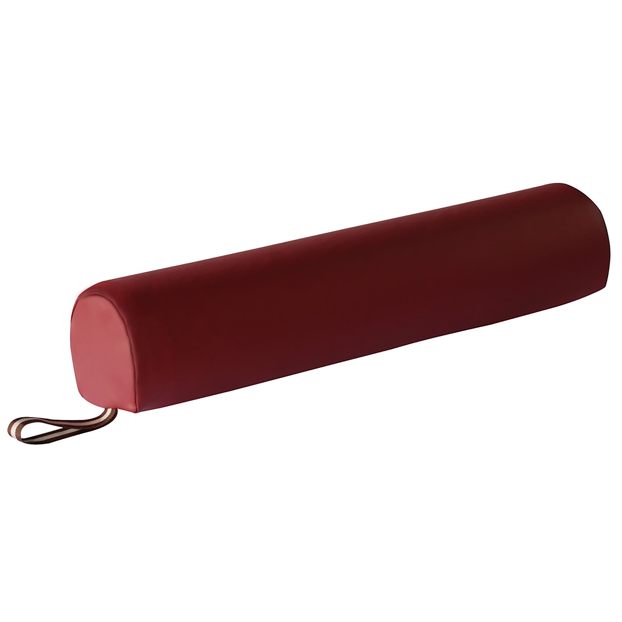 Master Massage 6" 3/4 Round Bolster for Massage Table, Burgundy
