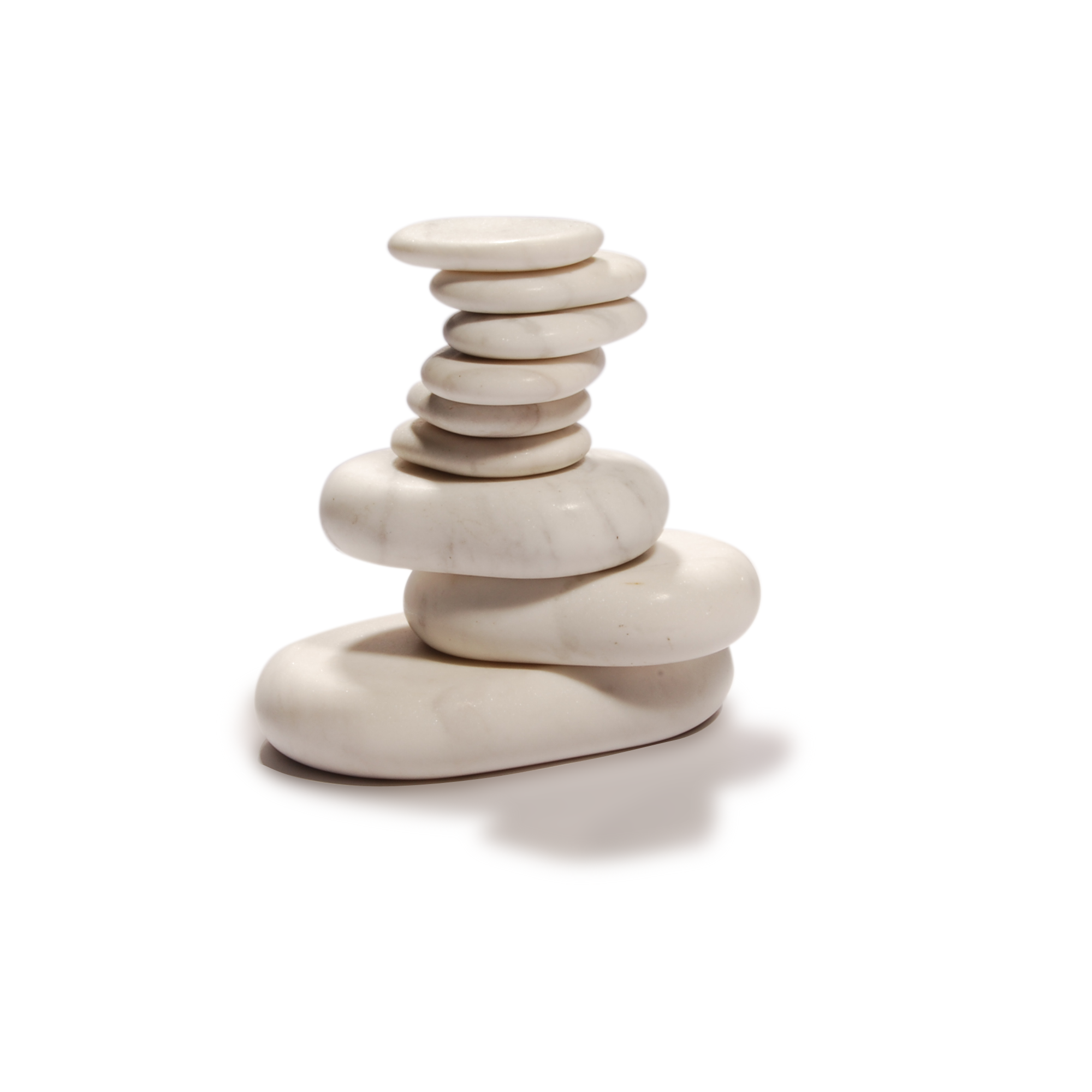 Master Massage 9 pcs Standard Marble Stone Set