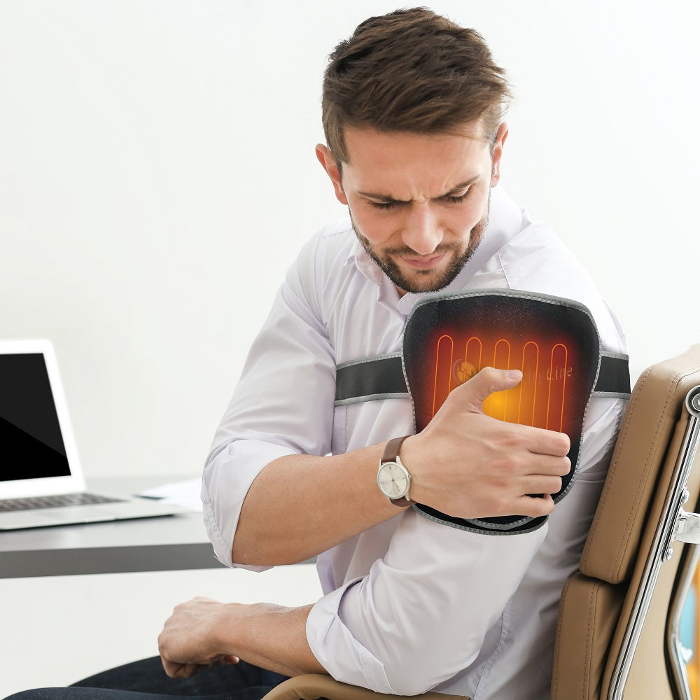 Portable Shoulder Heated Gemstone Pad