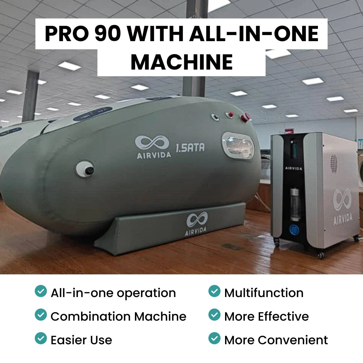 Airvida Pro90 Sitting Hyperbaric Chamber