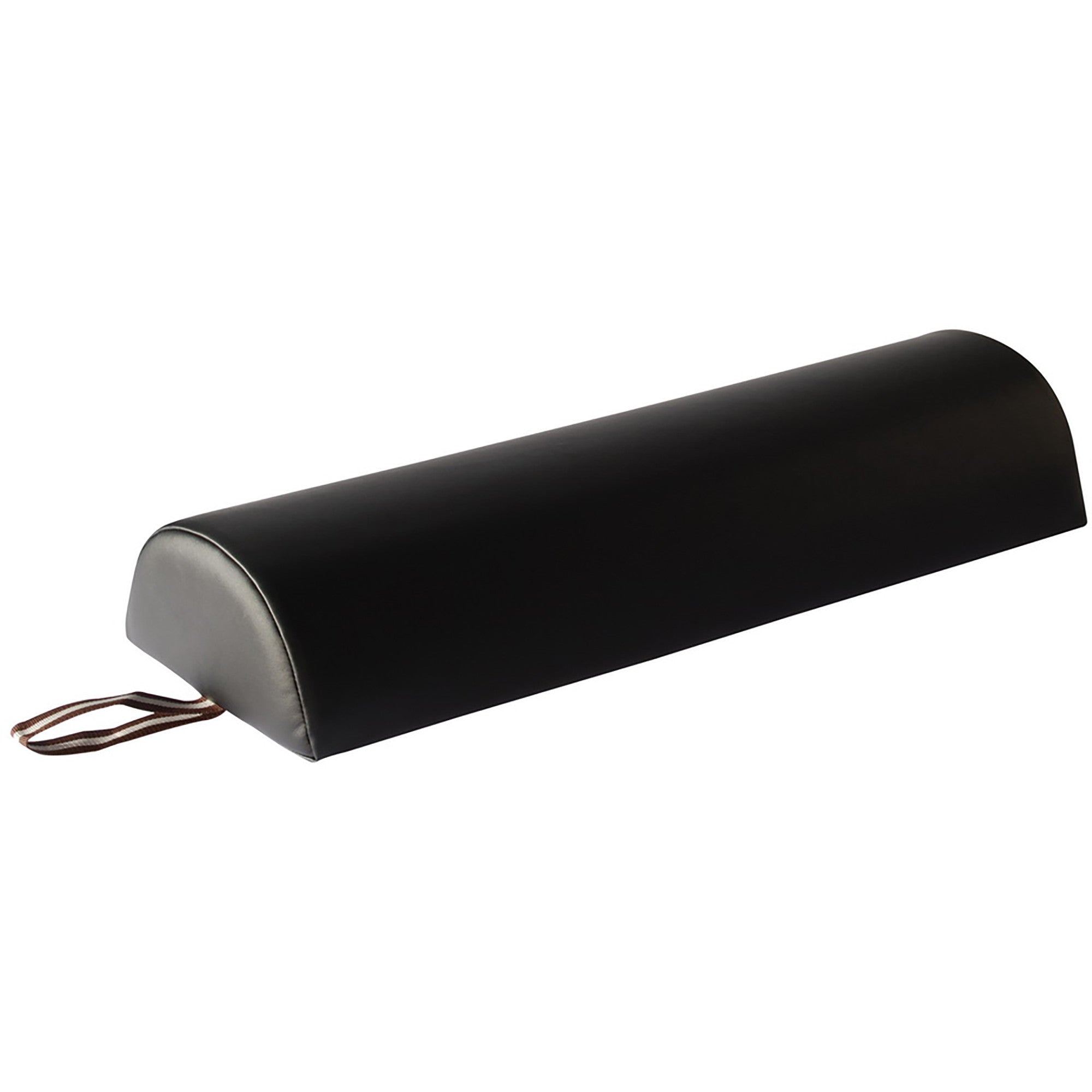 Master Massage Large 9" Semi-Round Bolster - Black