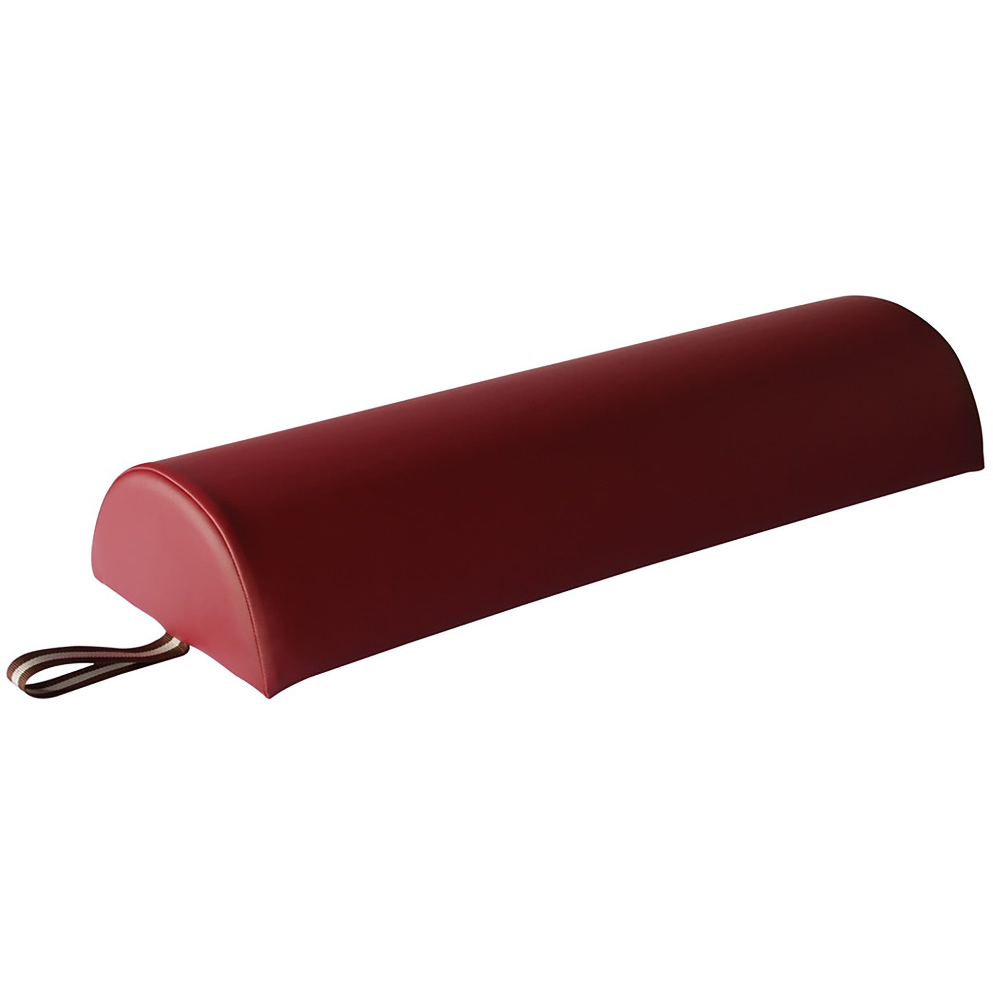 Master Massage Large 9" Semi-Round Bolster - Burgundy