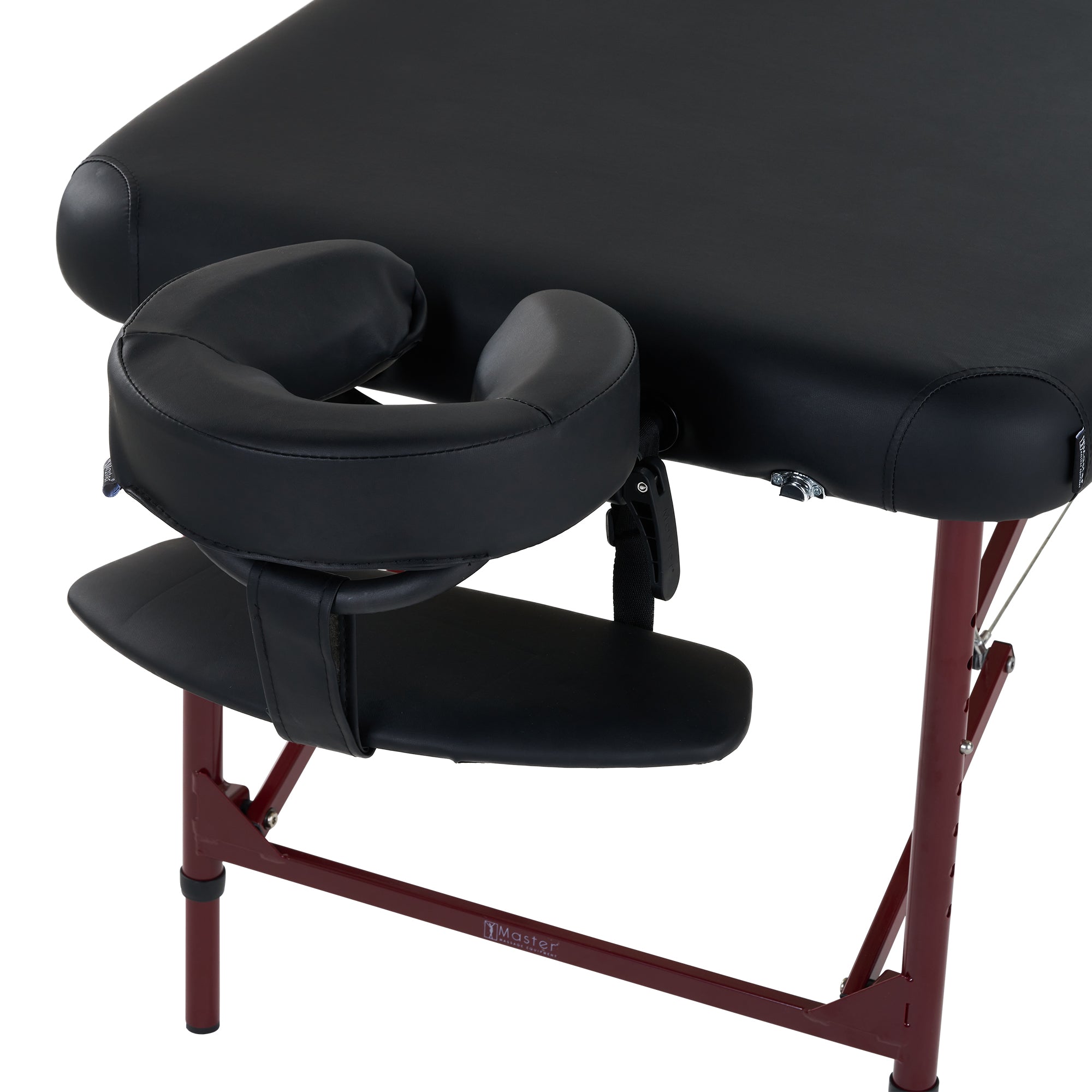 Master Massage 28" ZEPHYR™ Portable Massage Table Package - The ideal platform for ANY Beginning Massage Therapists! (Black Color)