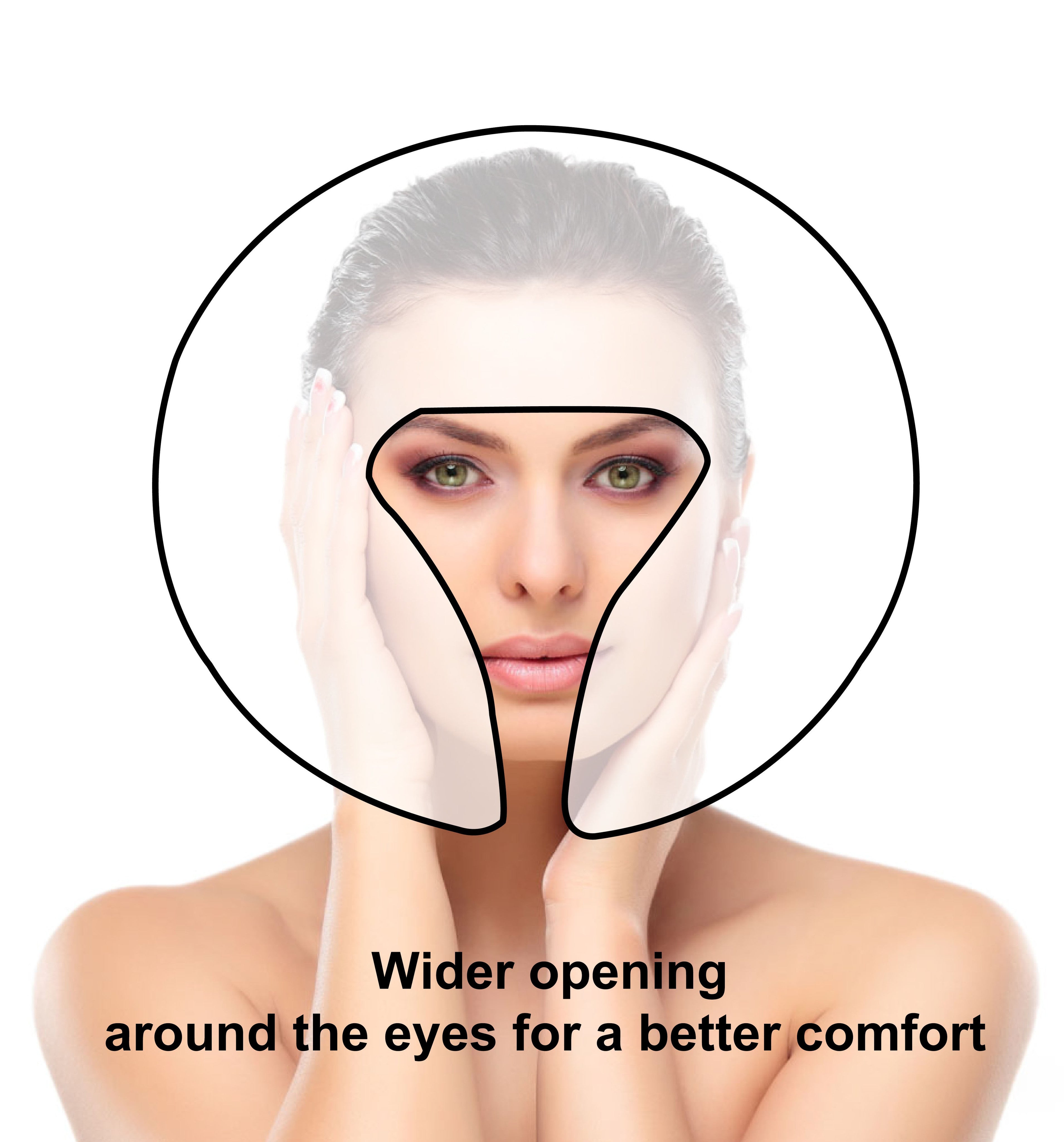 Universal Face Cushion Pillow for Massage Table, Royal Blue Color