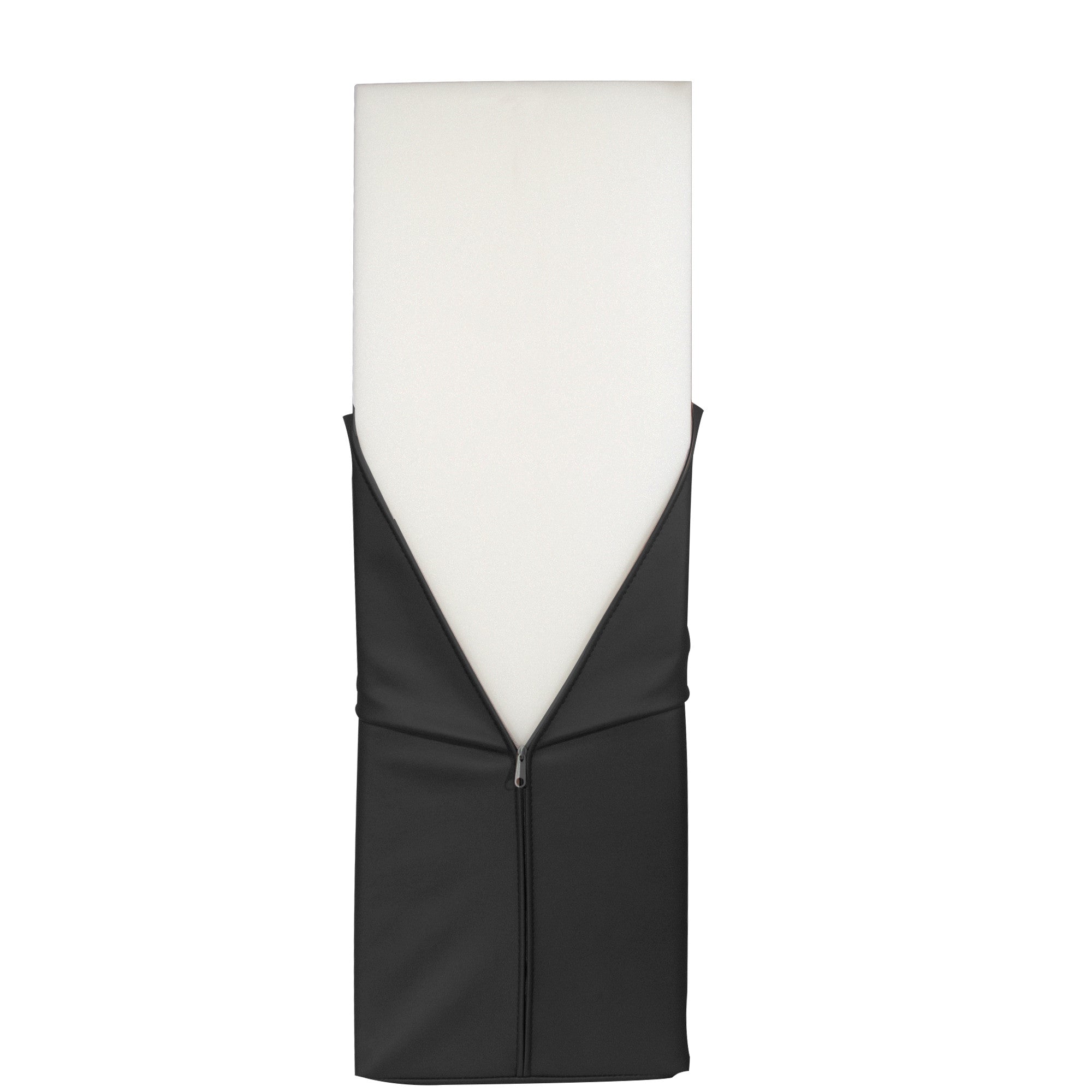 Master Massage Large 6" Semi-Round Bolster - Black