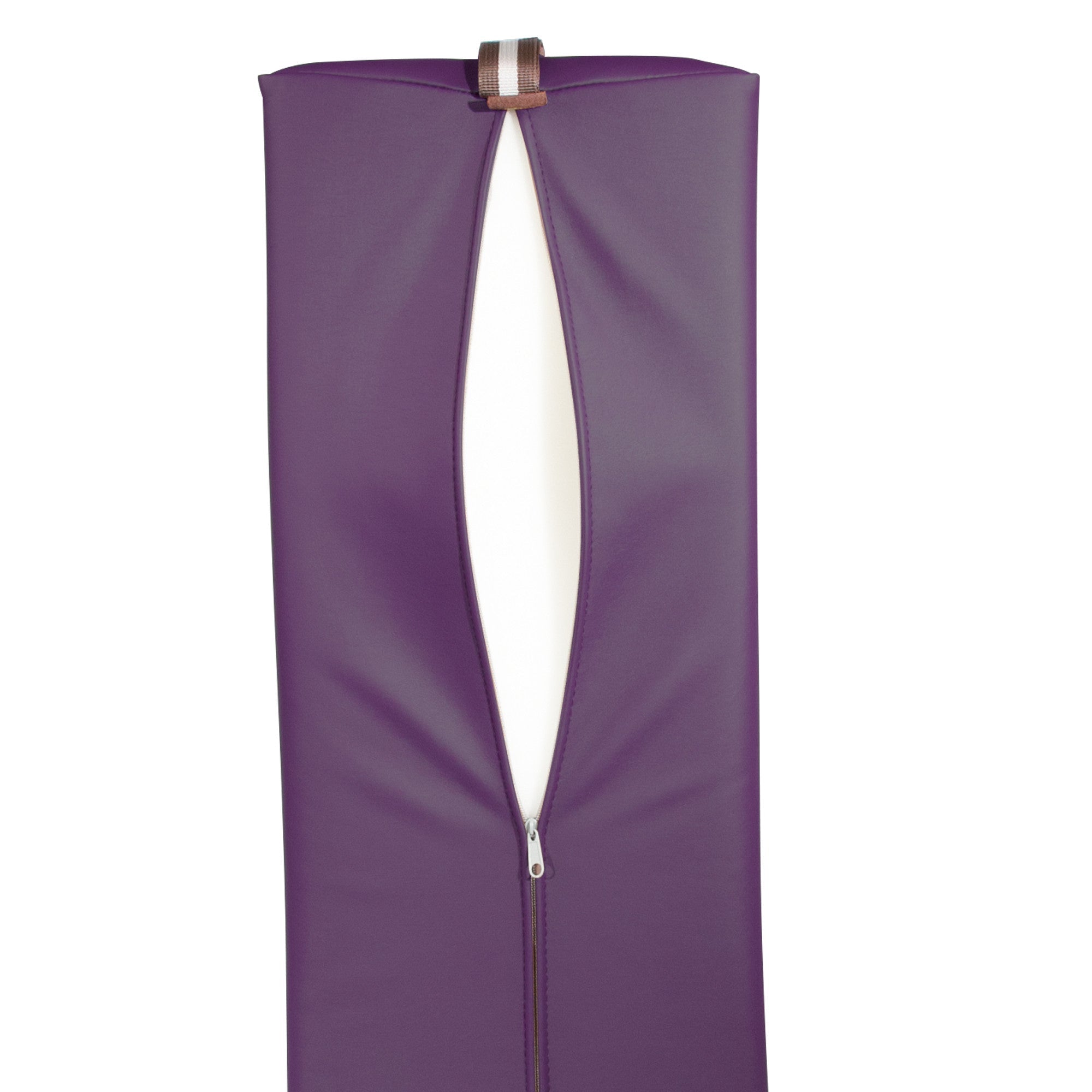 Master Massage Large 6" Semi-Round Bolster - Purple