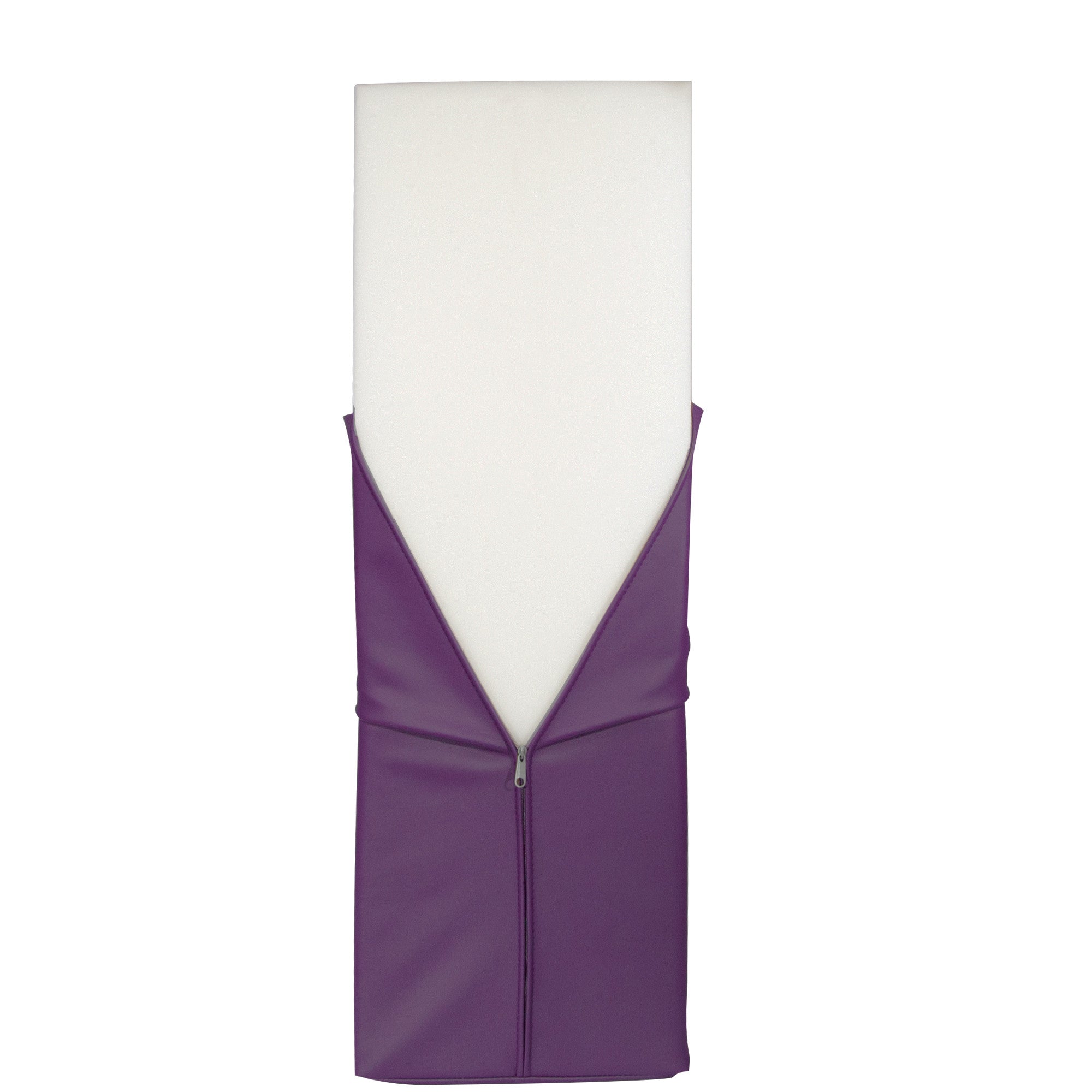 Master Massage Large 6" Semi-Round Bolster - Purple