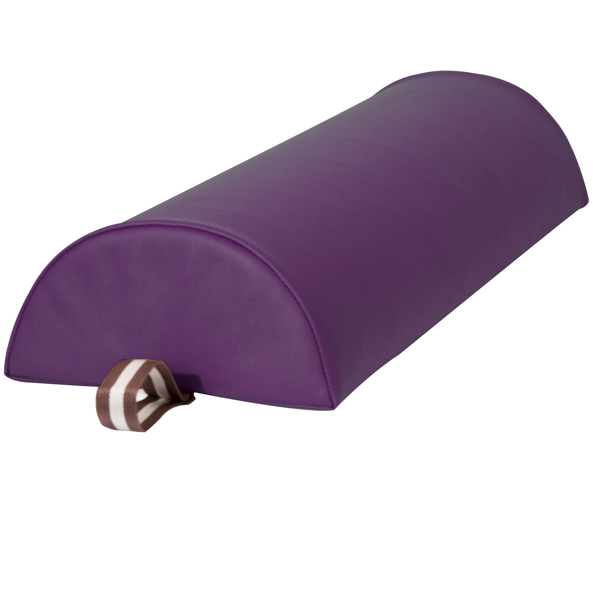 Master Massage Large 6" Semi-Round Bolster - Purple