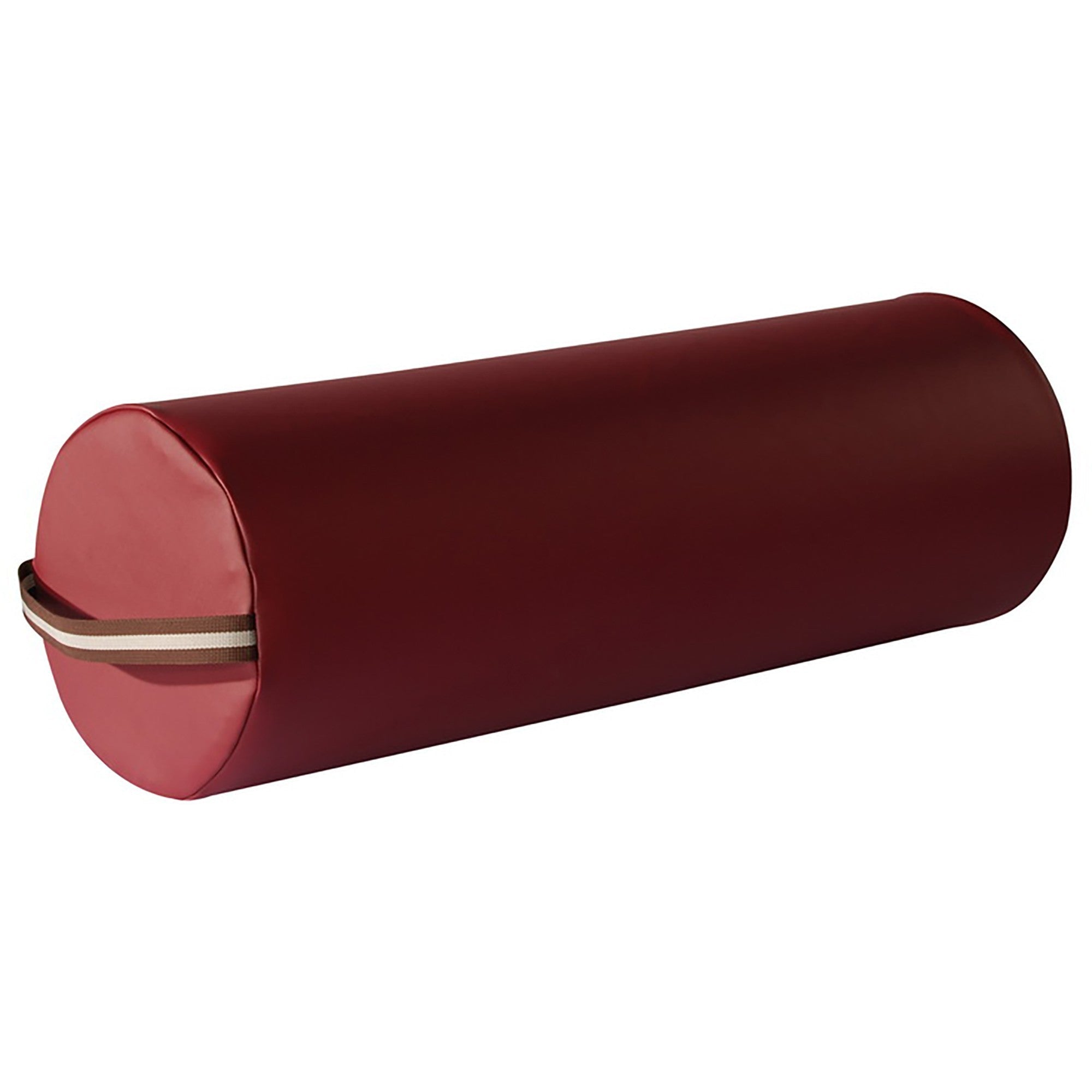 Master Massage Extra Large 9"x26" Full Round Bolster for Massage Table, Burgundy