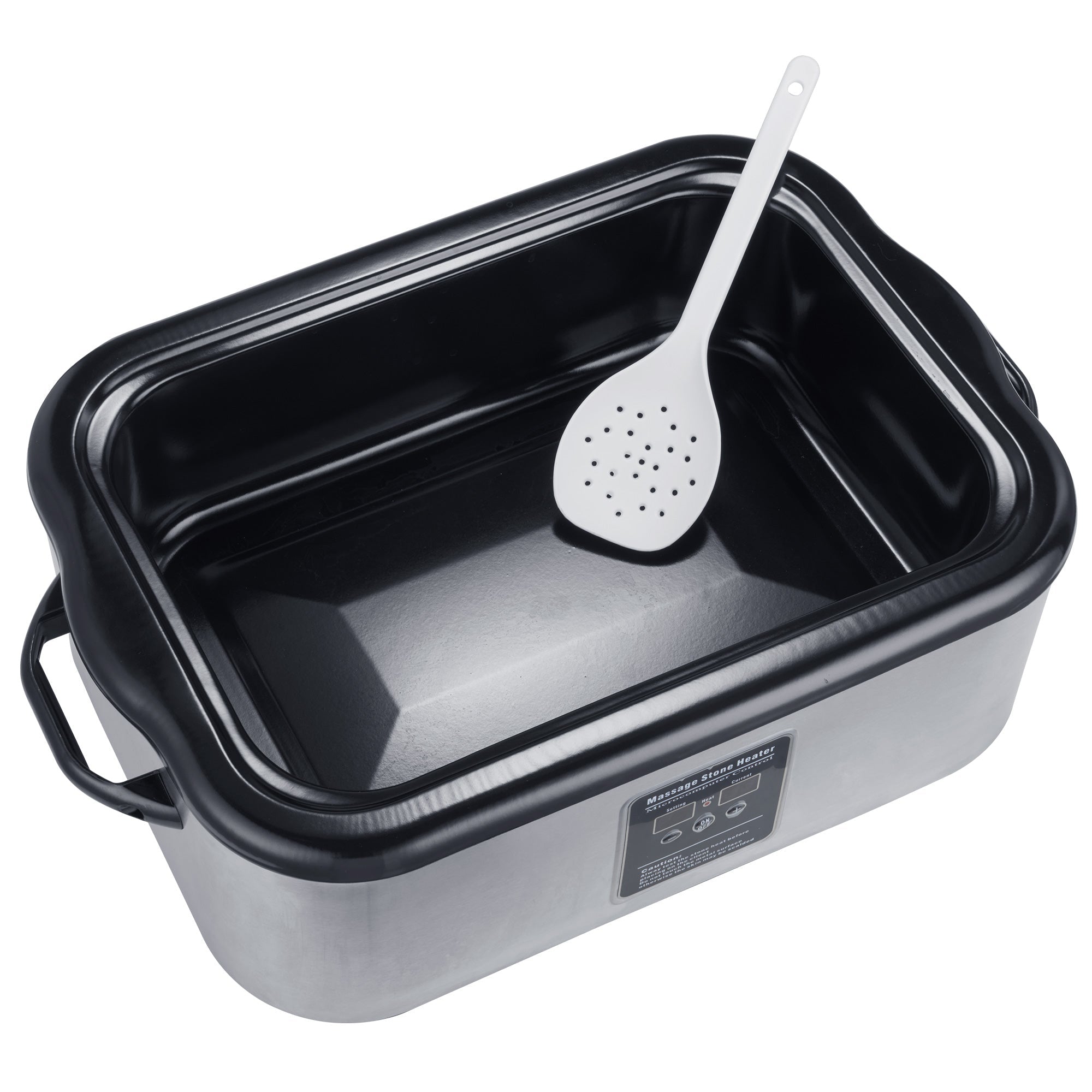 Master Massage 18 Quart LED Hot Stone Warmer with Digital Display– Stainless Steel Hot Stone Heater Portable- Massage Stone Heating Device-Massage Essentials for Massage Therapists
