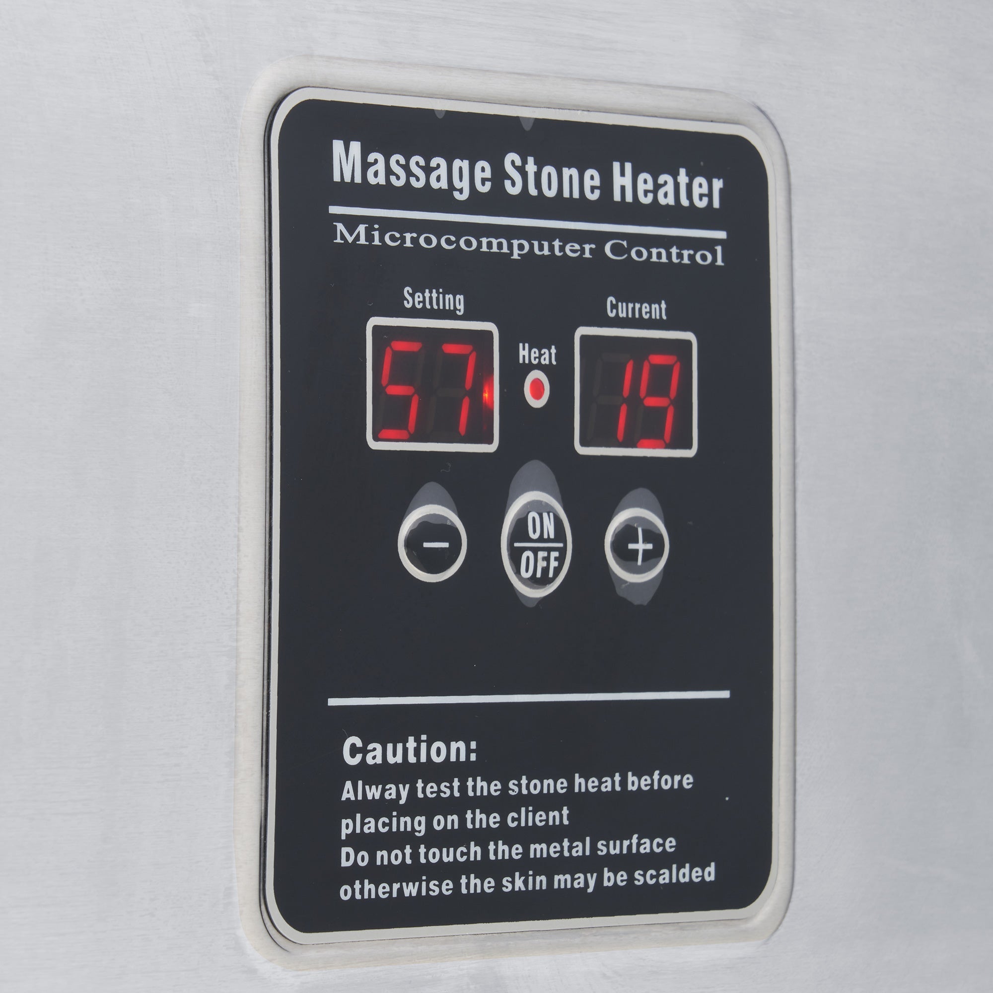 Master Massage 18 Quart LED Hot Stone Warmer with Digital Display– Stainless Steel Hot Stone Heater Portable- Massage Stone Heating Device-Massage Essentials for Massage Therapists