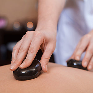 Master Massage 18 Piece Essential Hot Stone Massage Set Kit Package for Professional or Home Spa, Healing, Pain Relief-Basalt Rock