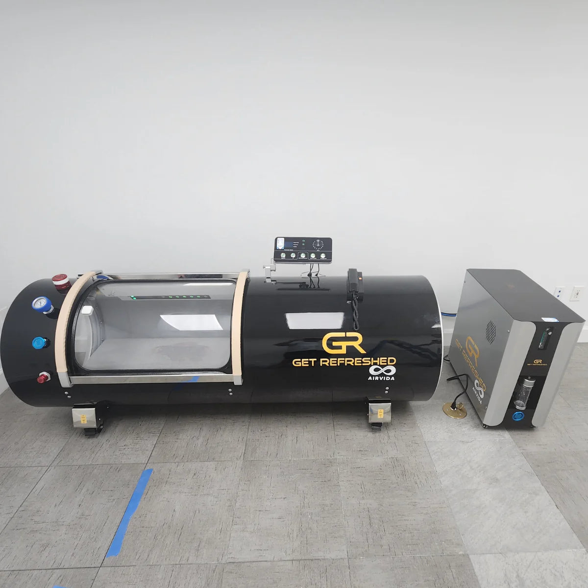 2.0 ATA Stainless Steel Laying Hyperbaric Chamber With 1.3 / 1.5 / 1.7 / 2.0 ATA