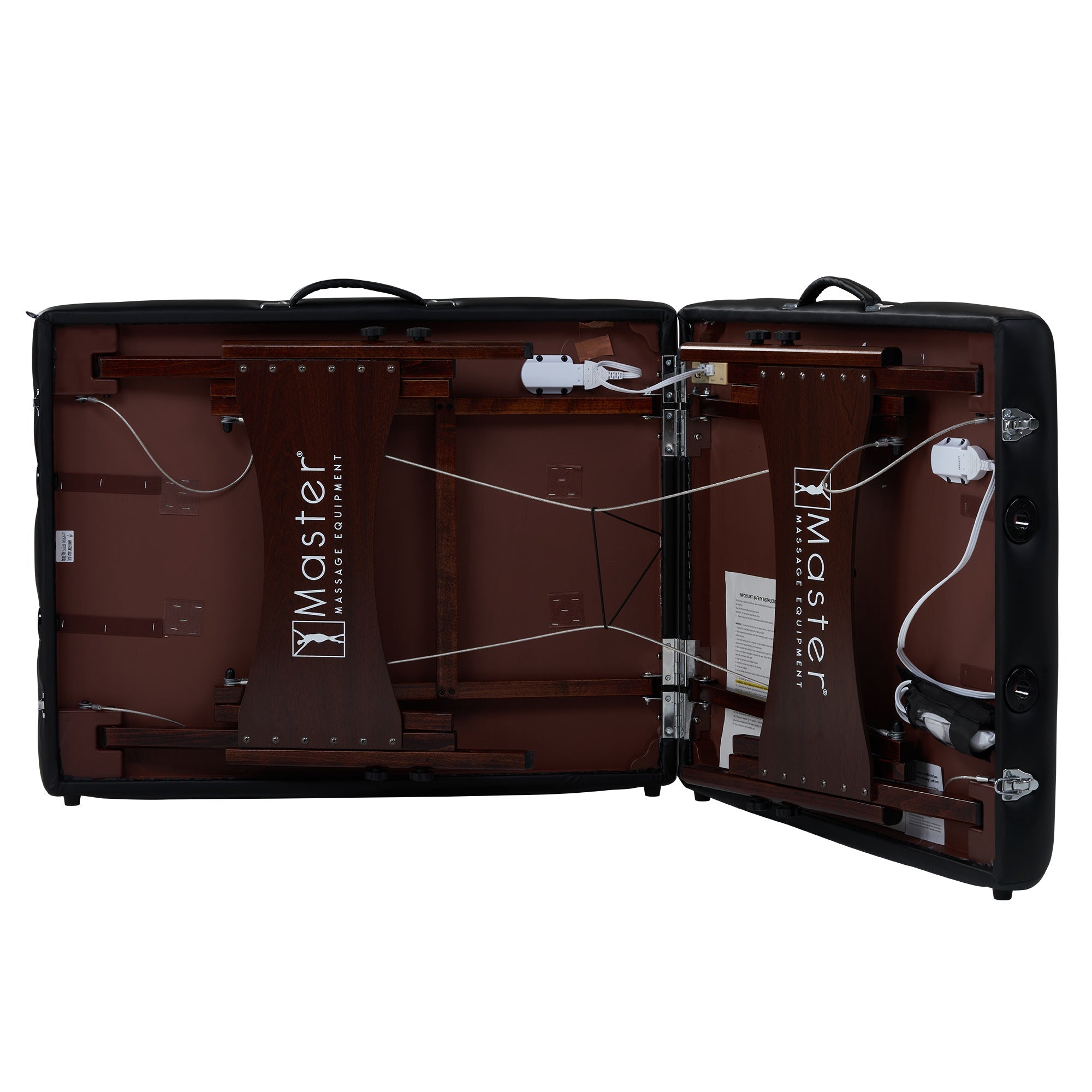 Master Massage 30" ROMA™ Portable Massage Table Package with THERMA-TOP® - Built-In Adjustable Heating System for Extreme Comfort! (Black)