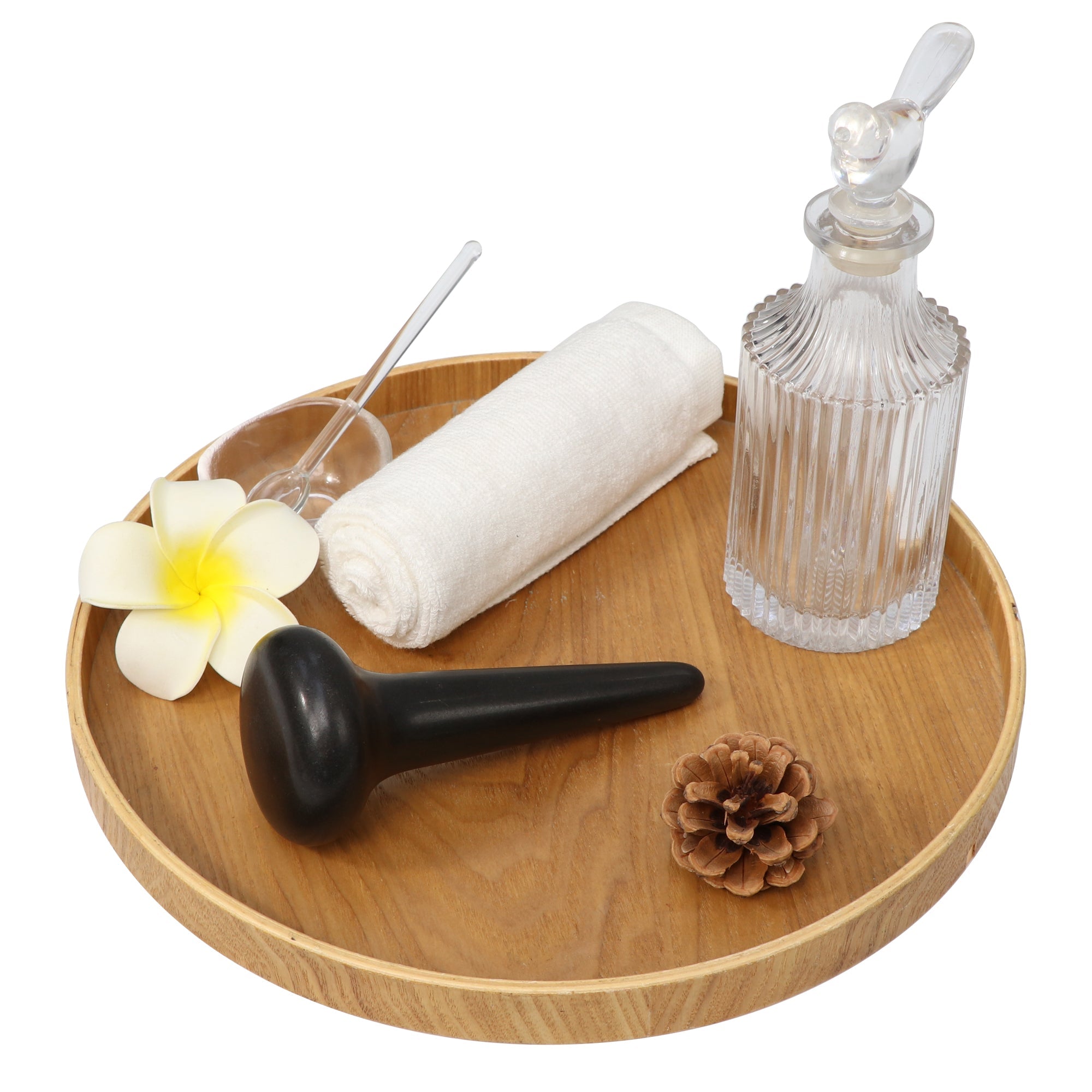 Master Massage Basalt Nail Shape Hot Stone Massage Trigger Point Tool for Pressure Point