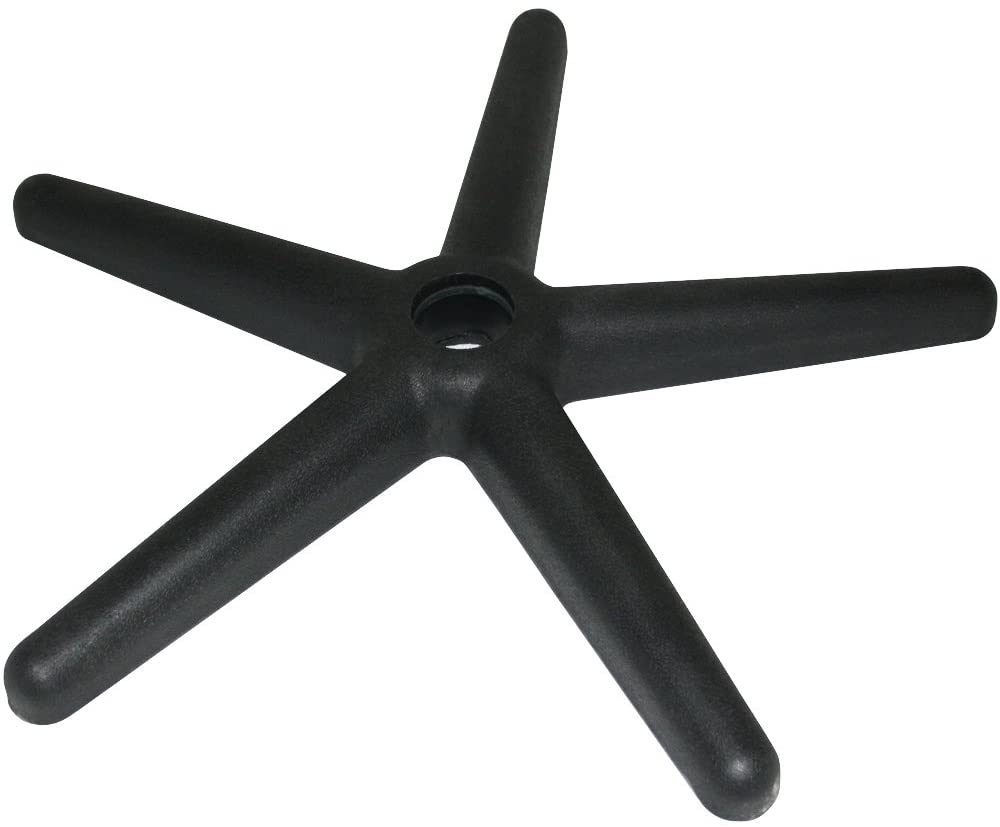 MT Massage Pneumatic Swivel/Rolling Massage Stool Black