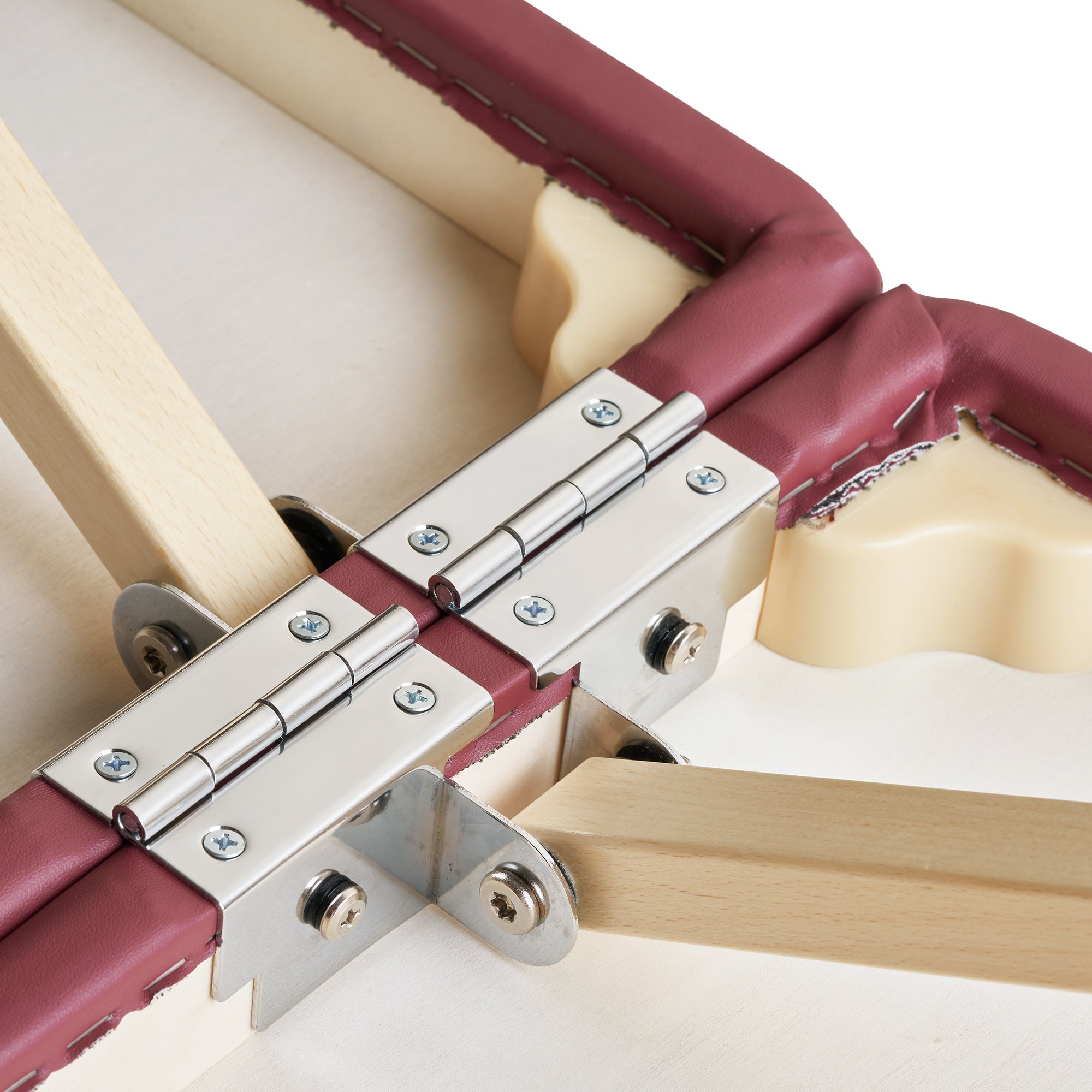 Master Massage 30” Eva Pregnancy Portable Massage & Burgundy Color