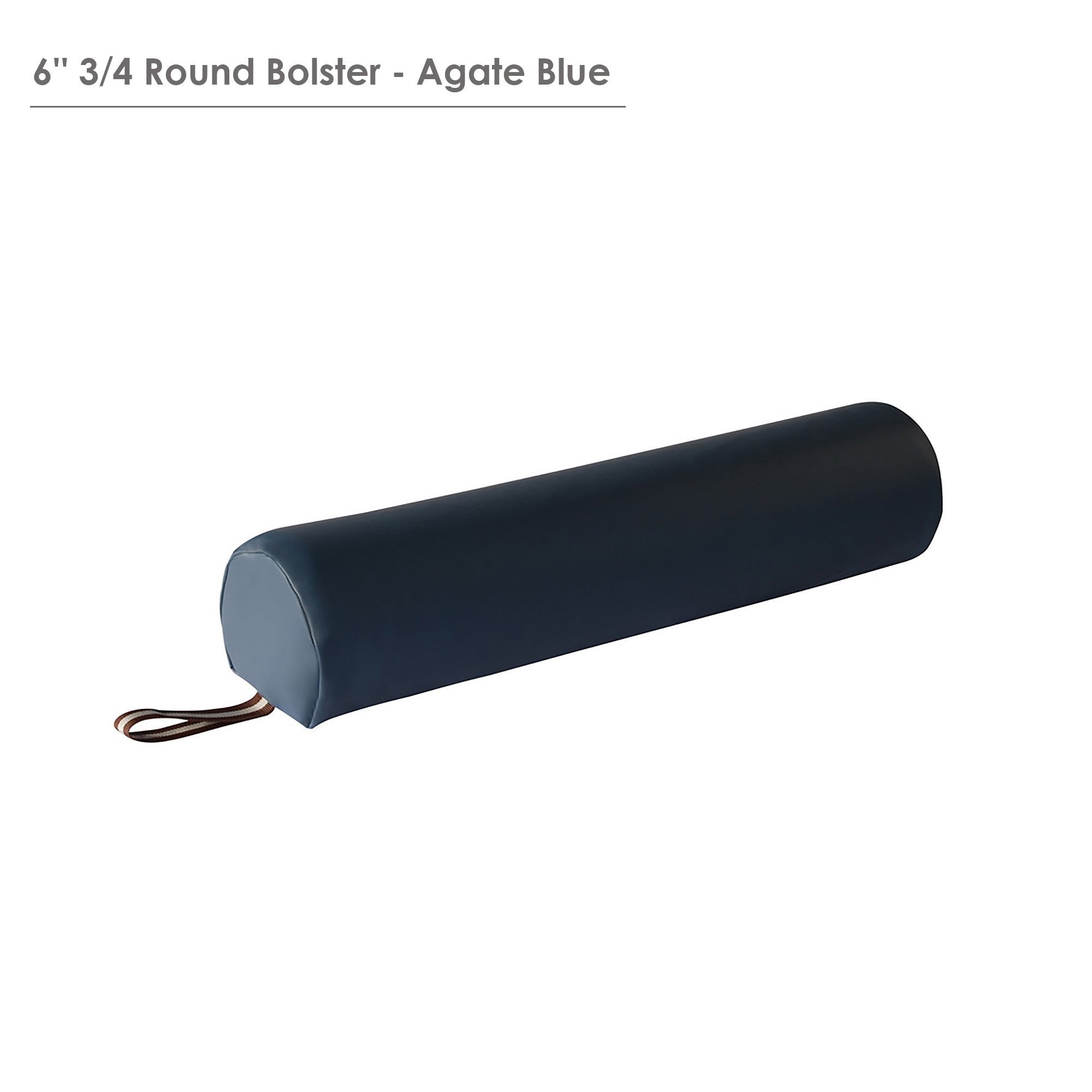 Master Massage 6" 3/4 Round Bolster for Massage Table, Cream