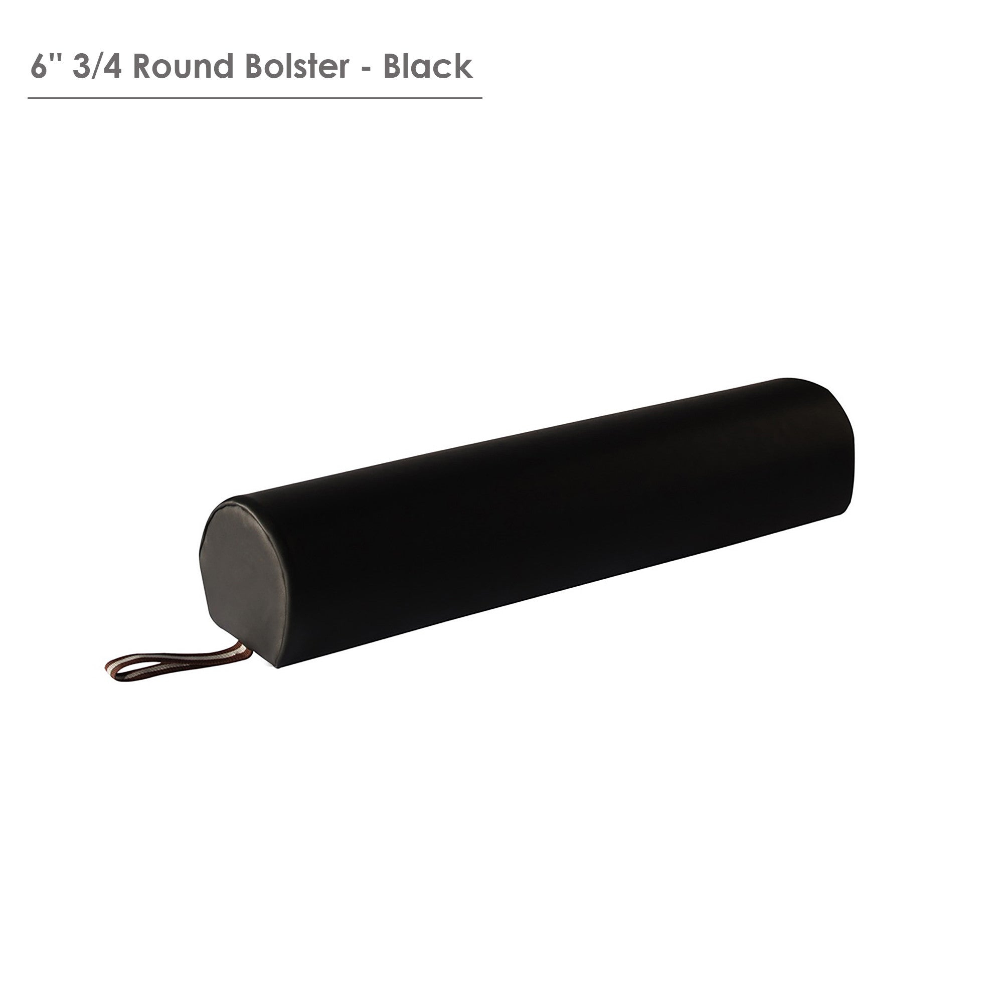 Master Massage 6" 3/4 Round Bolster for Massage Table, Cream