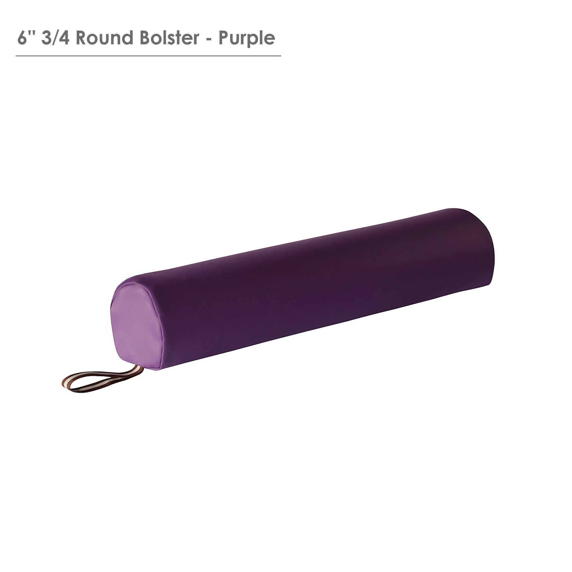 Master Massage 6" 3/4 Round Bolster for Massage Table, Cream