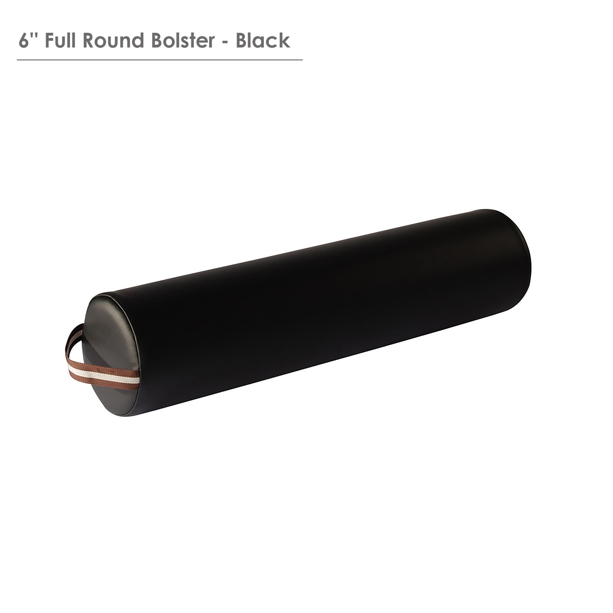 Master Massage 6"x26" Full Round Massage Bolster - Cream