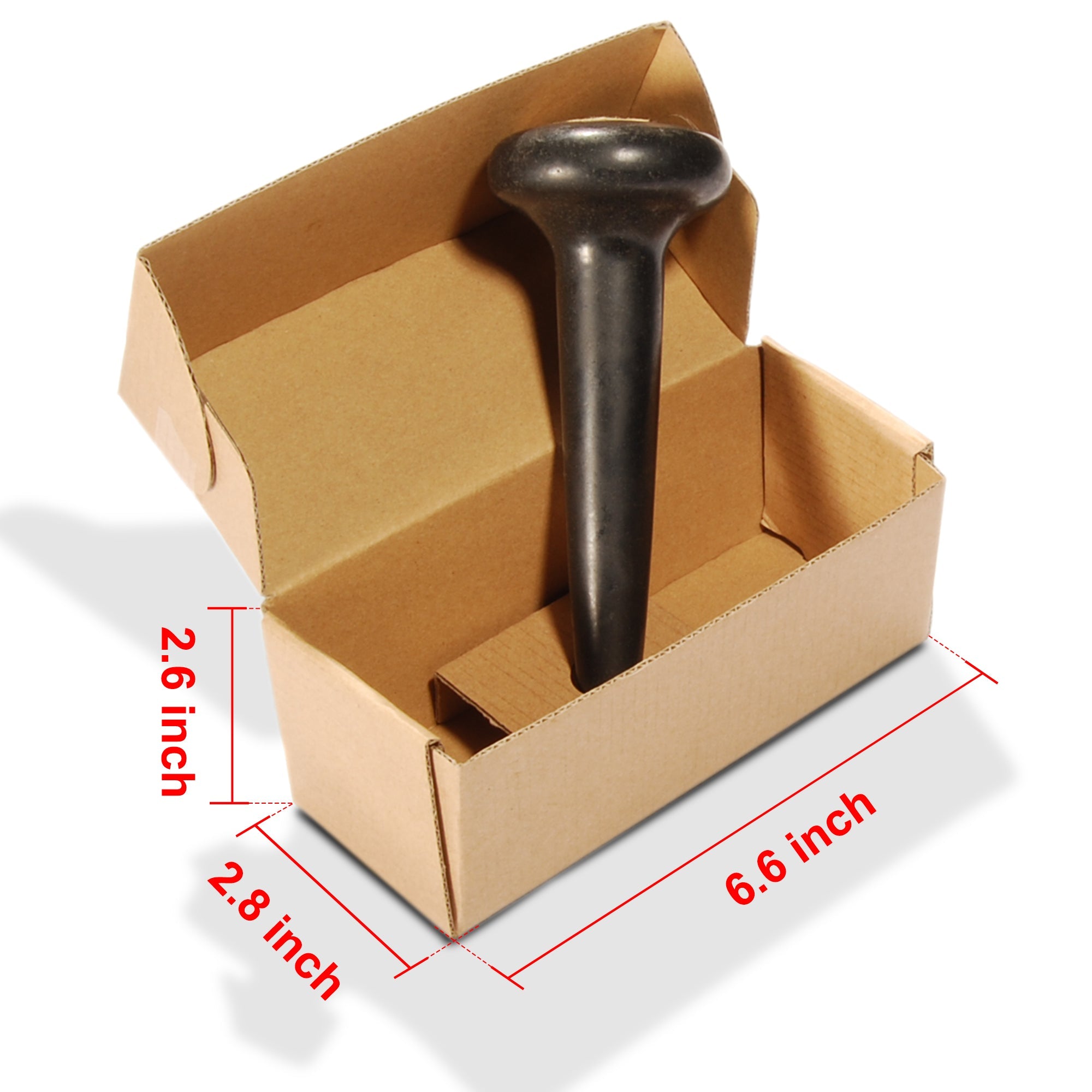 Master Massage Basalt Nail Shape Hot Stone Massage Trigger Point Tool for Pressure Point