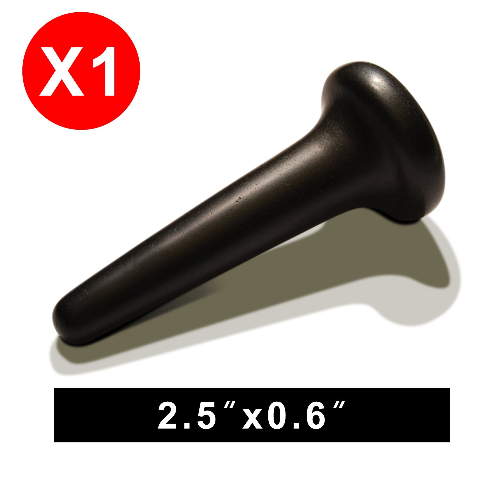 Master Massage Basalt Nail Shape Hot Stone Massage Trigger Point Tool for Pressure Point