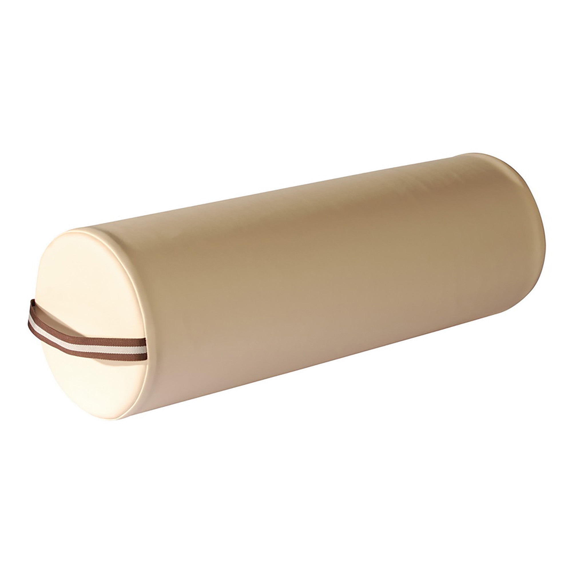 Master Massage Extra Large 9"x26" Full Round Bolster for Massage Table, Cream