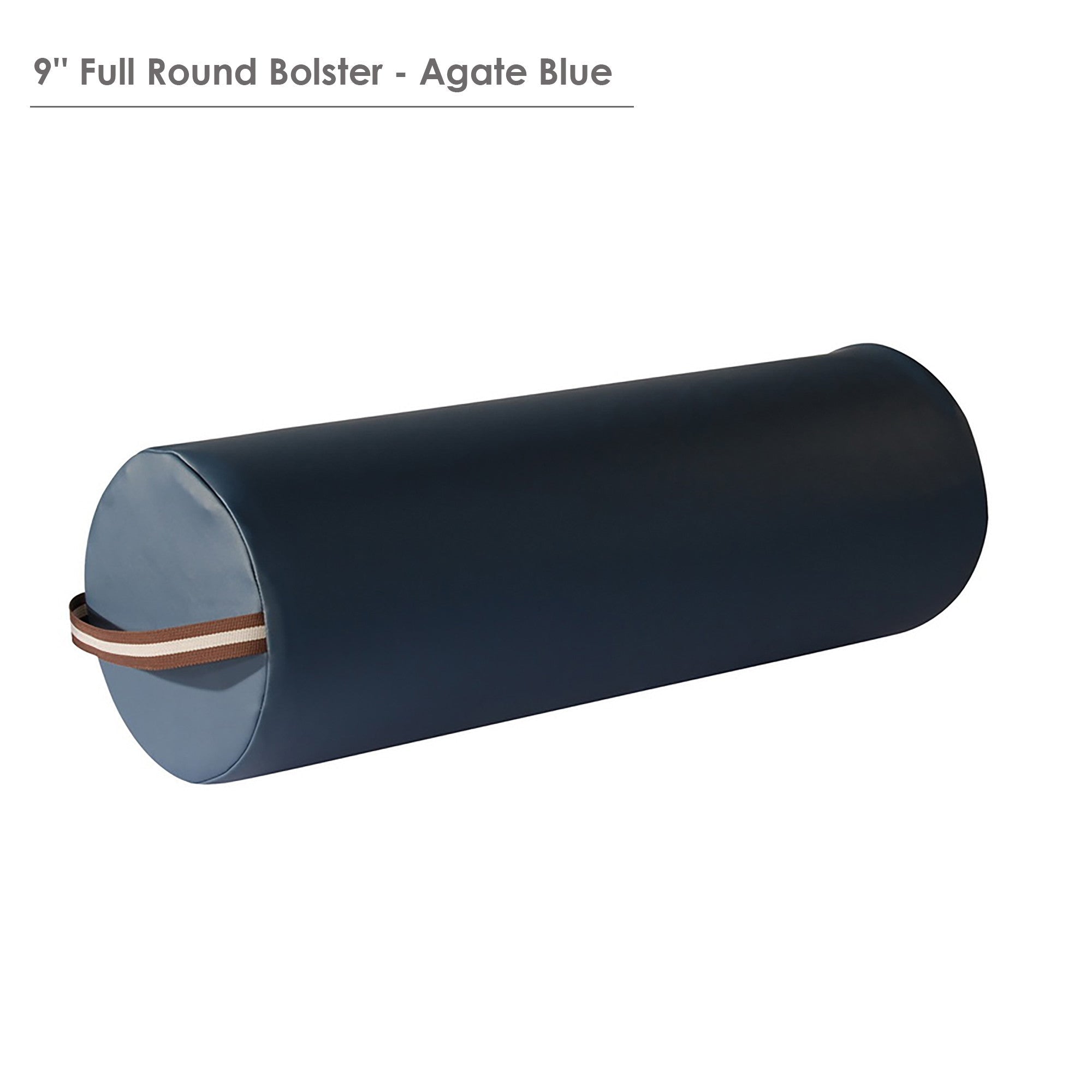 Master Massage Extra Large 9"x26" Full Round Bolster for Massage Table, Burgundy
