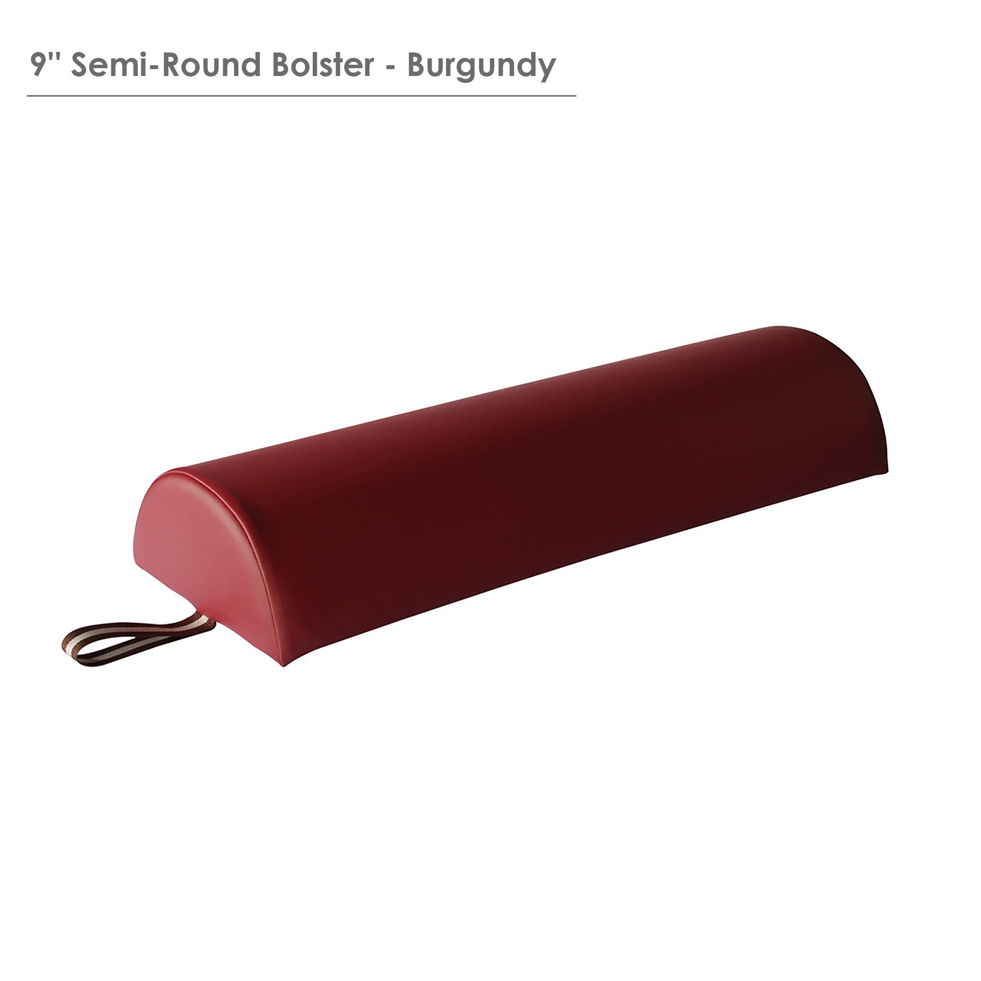 Master Massage Large 9" Semi-Round Bolster - Cream