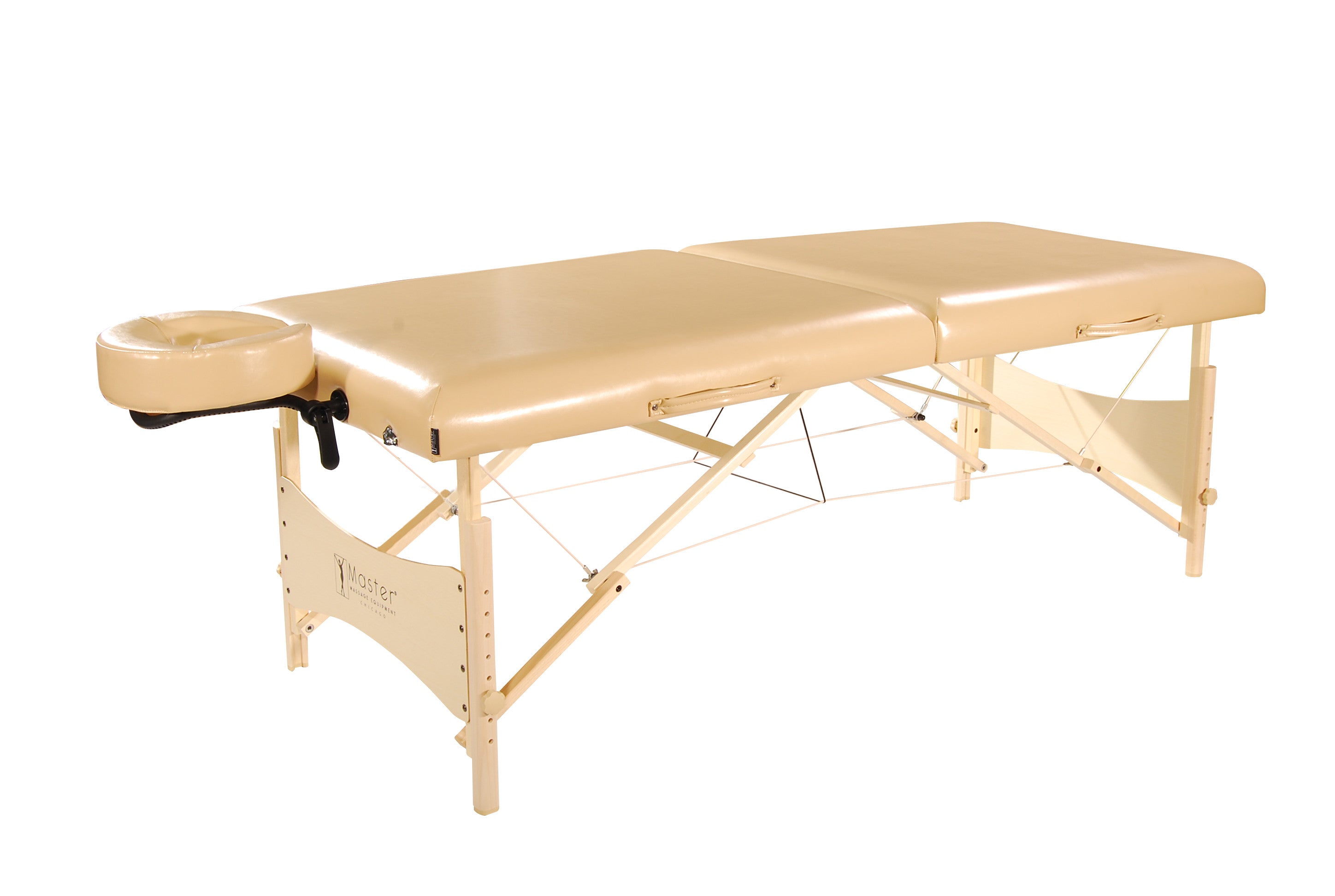 Master Massage 30" Balboa™ Portable Massage & Exercise Table Package, Cream Luster