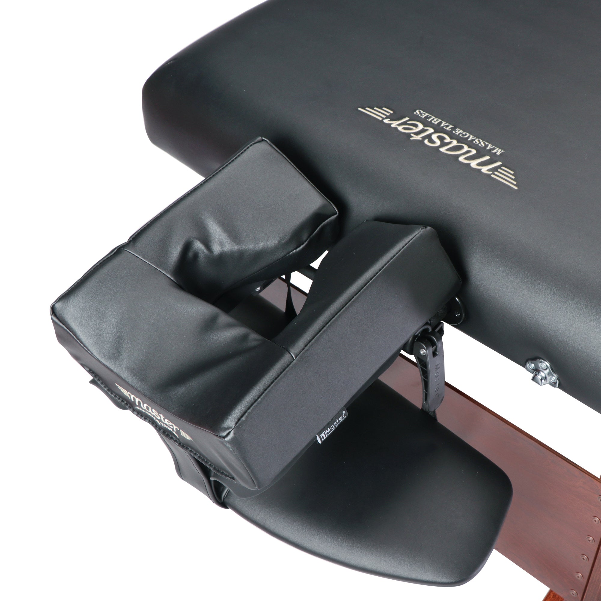 Master Massage 30" DEL RAY™ Portable Massage Table Package (Black Color) with Ambient Light System