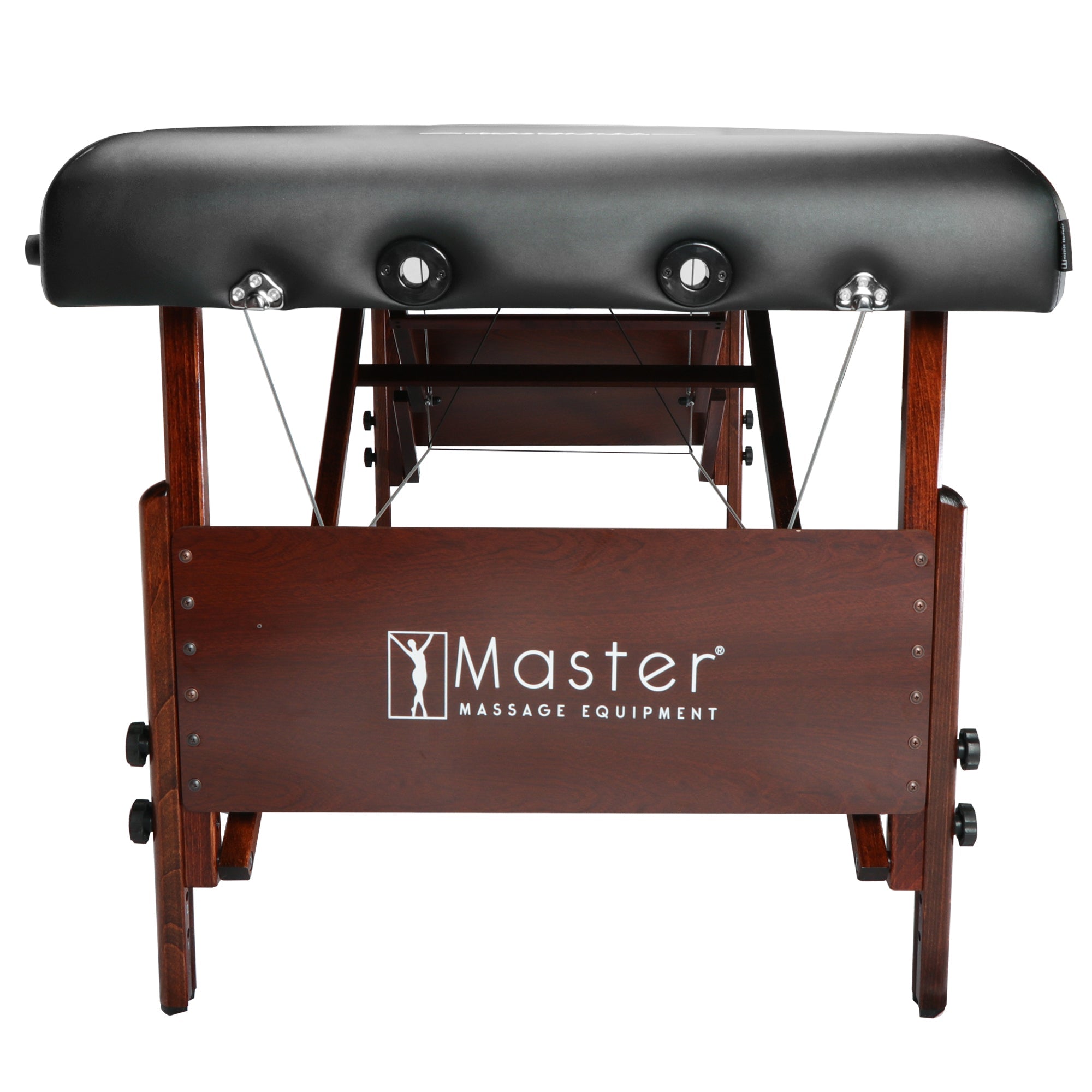 Master Massage 30" DEL RAY™ Portable Massage Table Package (Black Color) with Ambient Light System