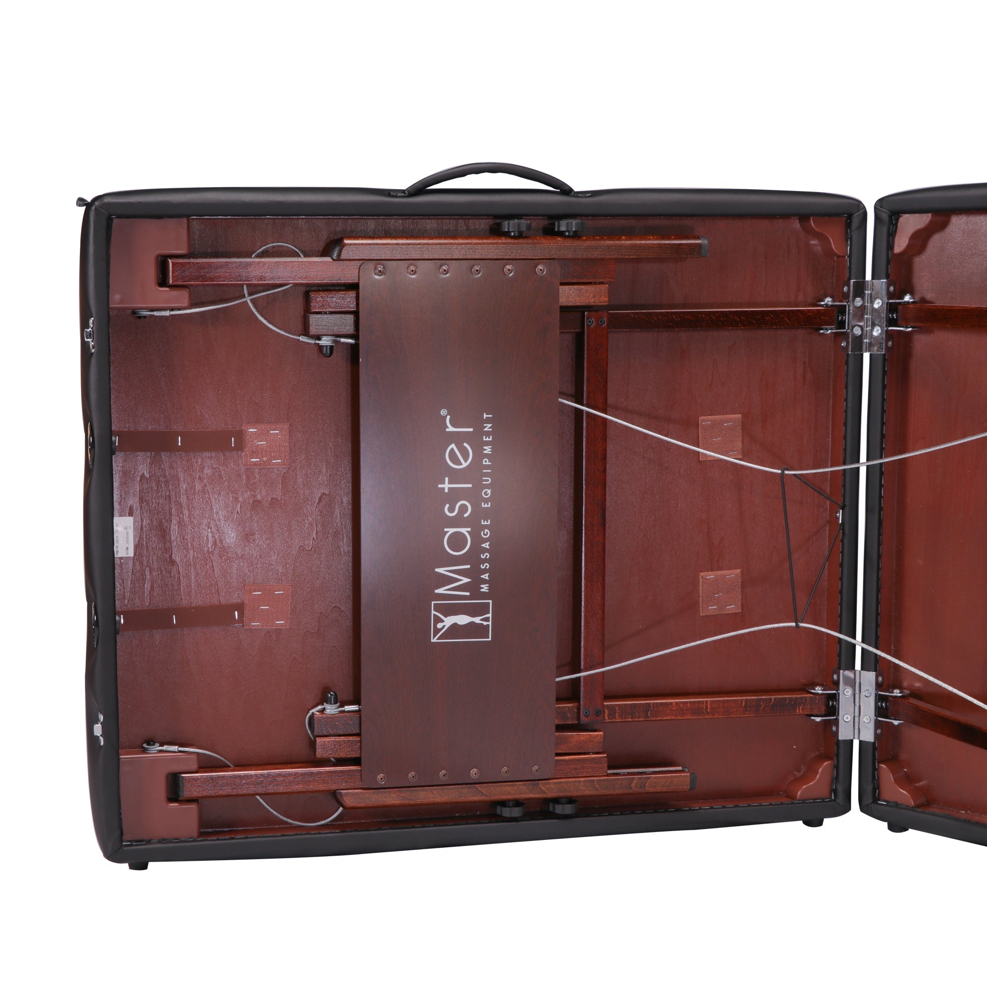 Master Massage 30" DEL RAY™ Portable Massage Table Package (Black Color) with Ambient Light System