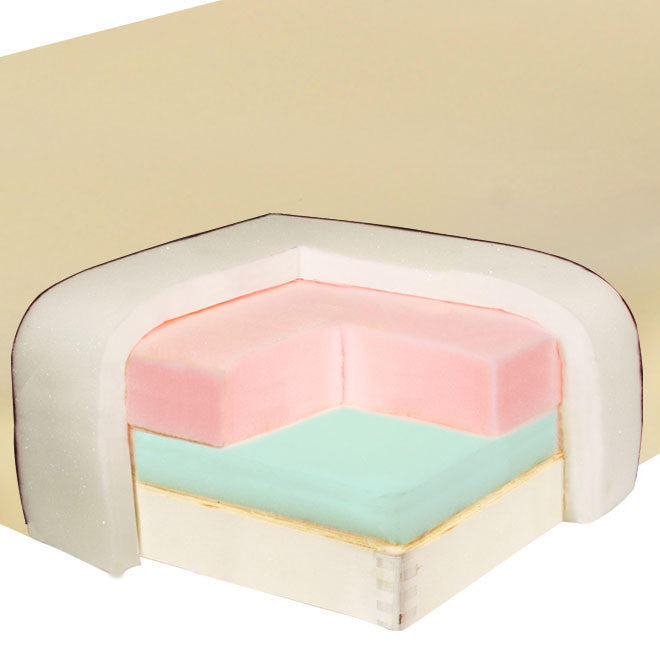 Master Massage 30" DEL RAY™ Portable Massage Table Package (Sand Color) with Ambient Light System