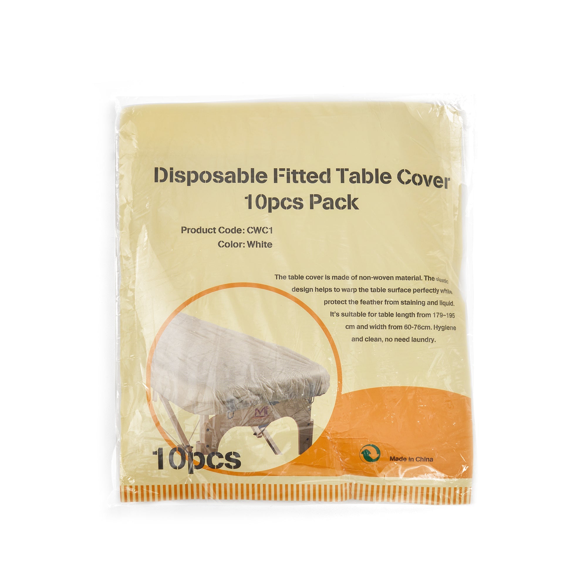 Master Massage Disposable Fitted Table Cover(Pack of 10) for Massage Table