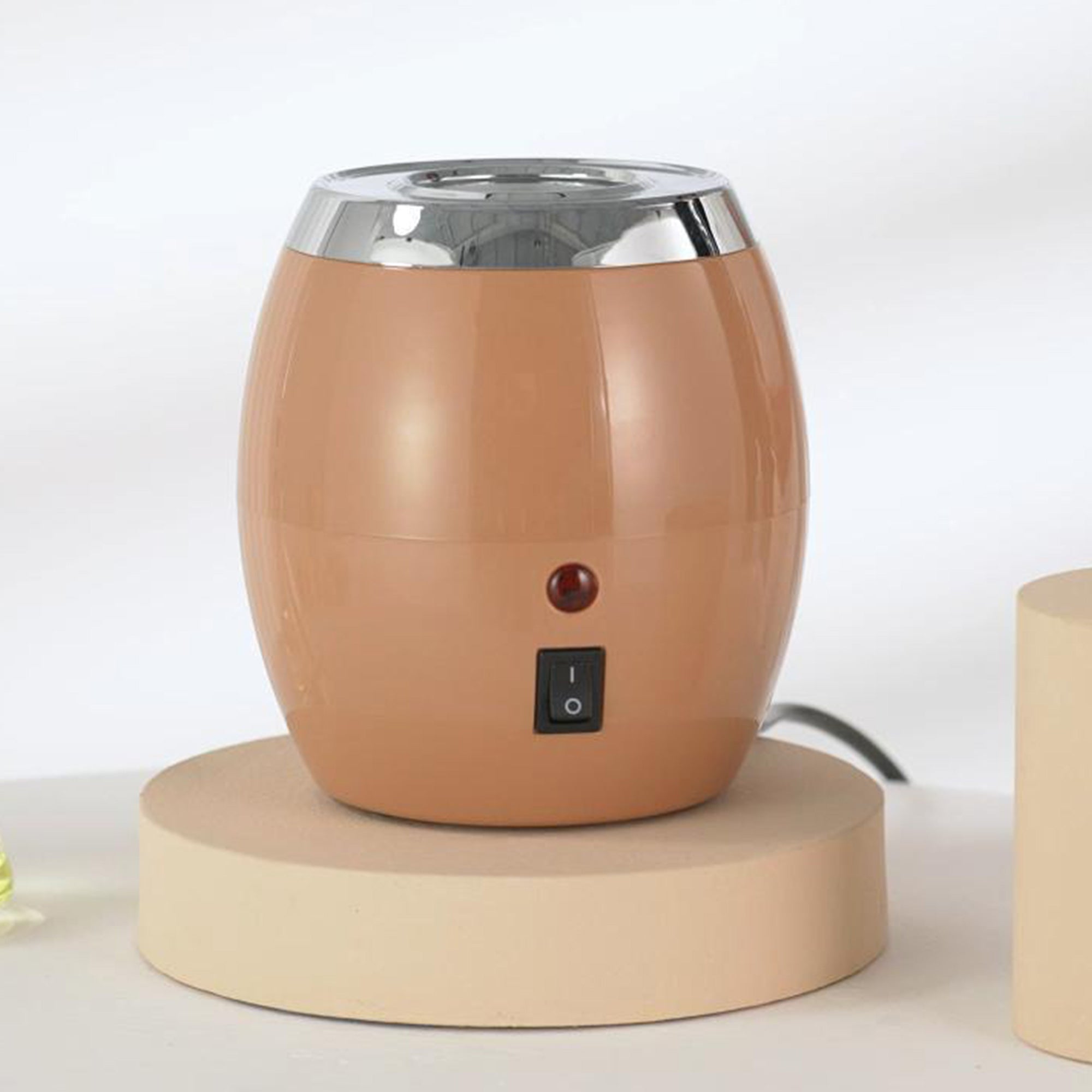 Master Massage Golden Touch Single Bottle Massage Oil Warmer-Professional Massage Lotion Heater with Empty Bottle- Original Design Massage Cream Heating Device-One Dispenser Bottle Heating Furnace