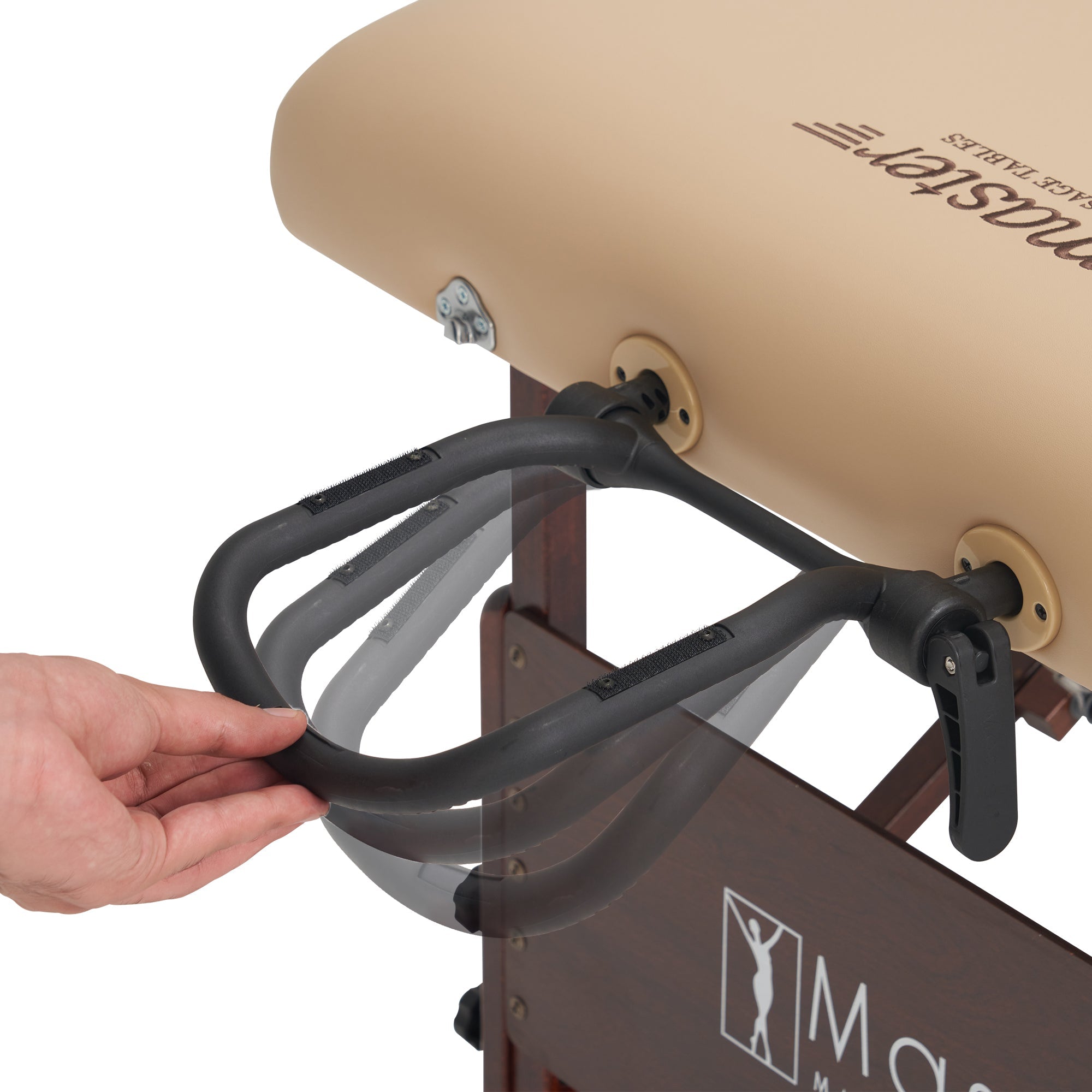 Master Massage Simplicity-Universal Size Face Cradle for Massage Table-Salon Bed Headrest Cradle-Adjustable Head Face Pillow Cushion Support Bracket-Face Rest and Face Cushion Platform