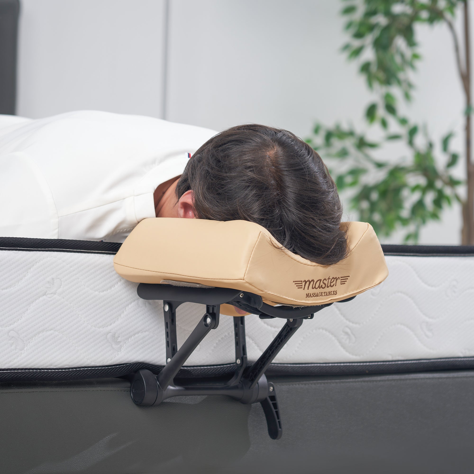 Master Massage ED-Deluxe Universal Size Face Cradle for Massage Table-Salon Bed Headrest Cradle-6 Way Adjustable Face Pillow Cushion Support-Face Rest and Face Cushion Platform