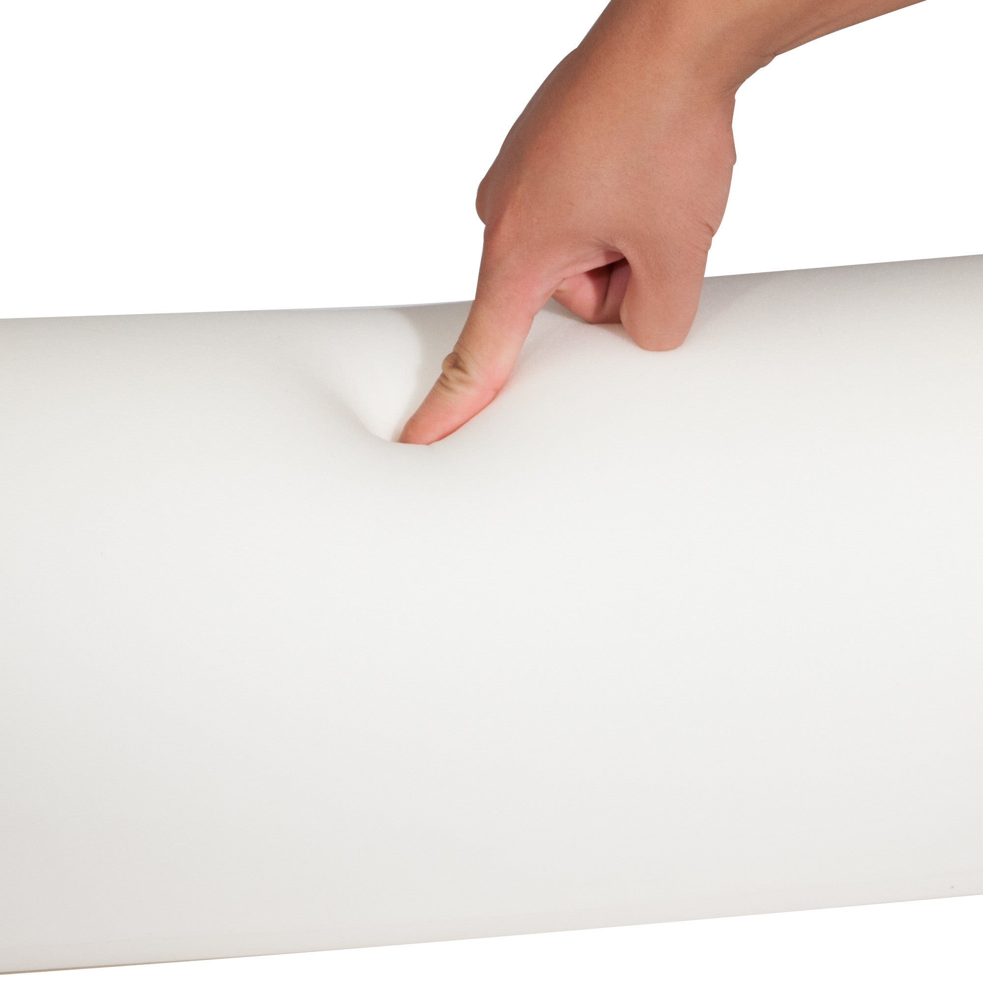 Master Massage Large 6" Semi-Round Bolster - Cream