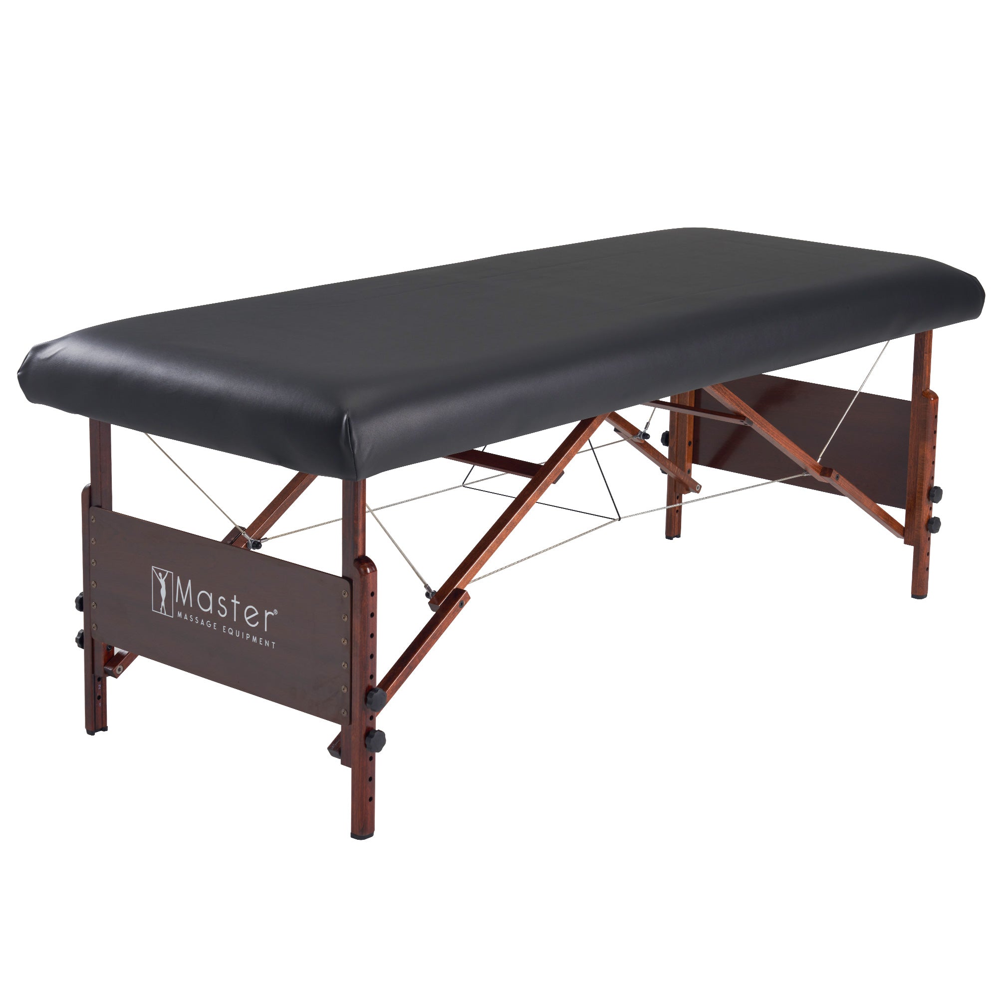 Master Massage Universal Fabric Fitted PU Vinyl Leather Ultra-Durable Protection Cover Sheet for Massage Tables, Royal Blue