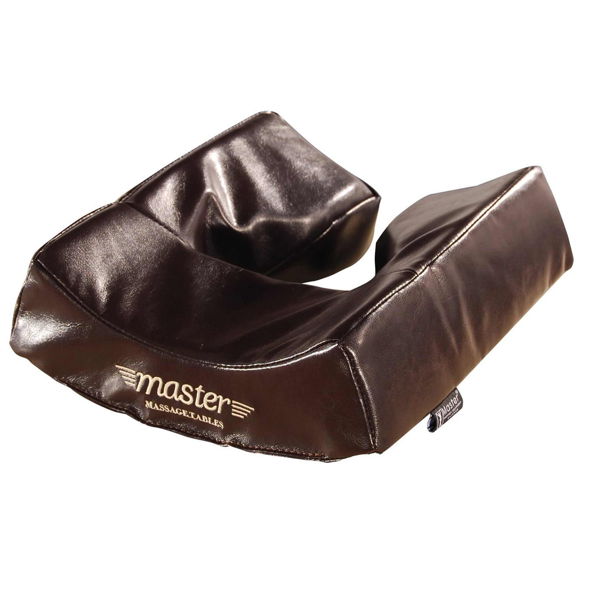 Master Massage Ergonomic Dream Face Cushion Pillow Memory Foam Universal Headrests Cradle - Brown Luster