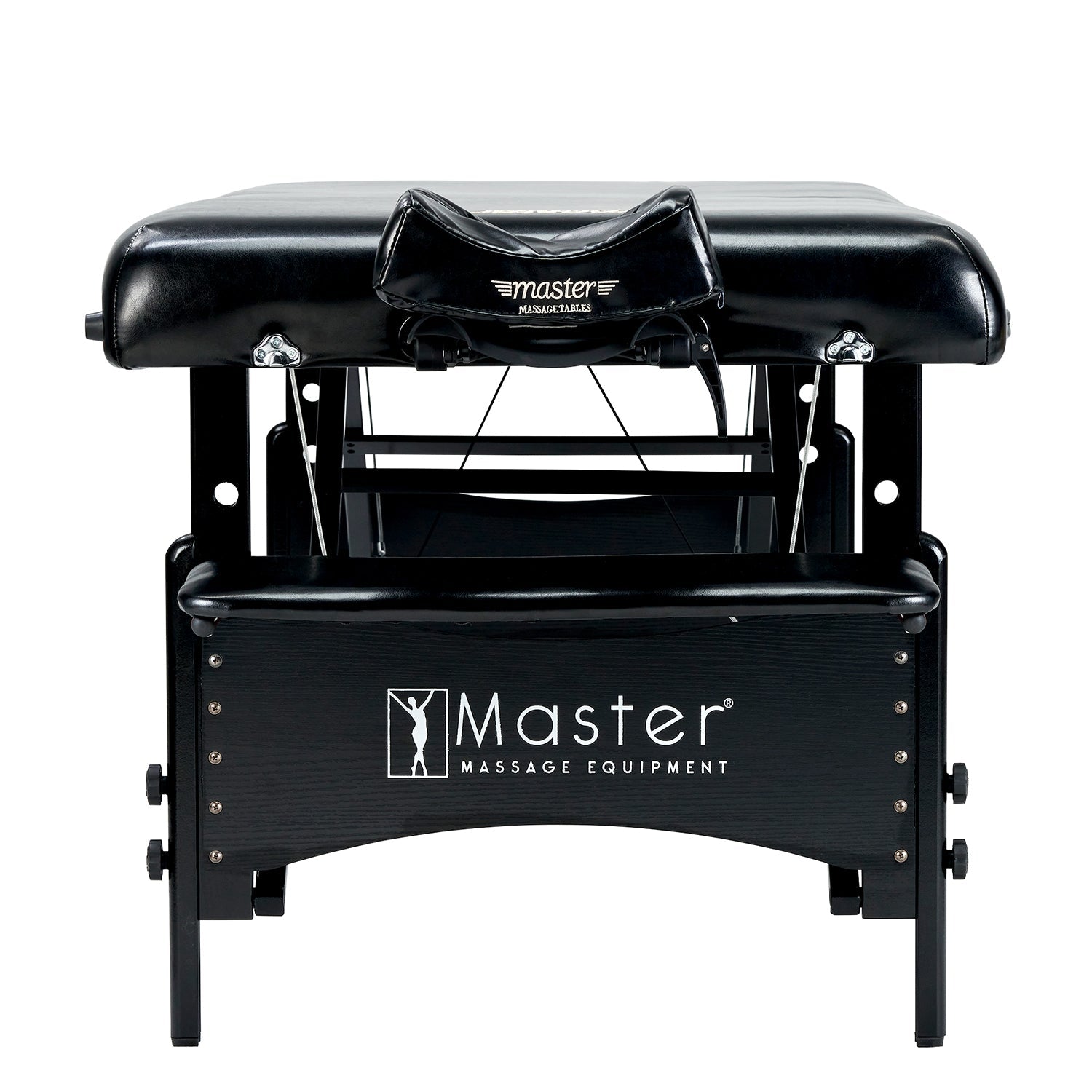 Master Massage 30” GALAXY™ Portable Massage Table Package with a Sophisticated Black on Black Color