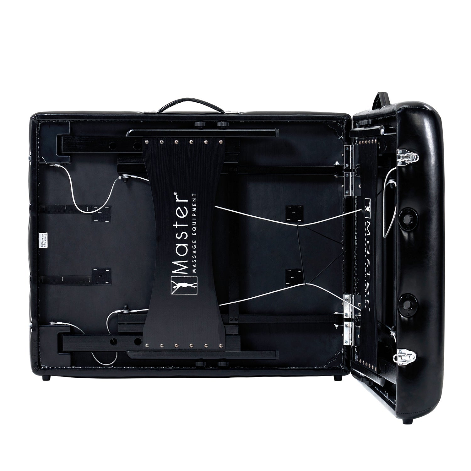 Master Massage 30” GALAXY™ Portable Massage Table Package with a Sophisticated Black on Black Color