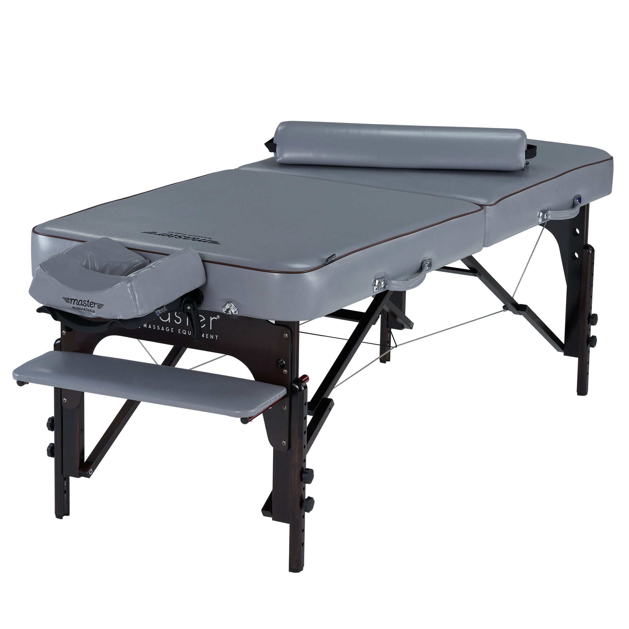 Master Massage 30" Montour Memory Foam Portable Massage Table Package with Ambient Light System