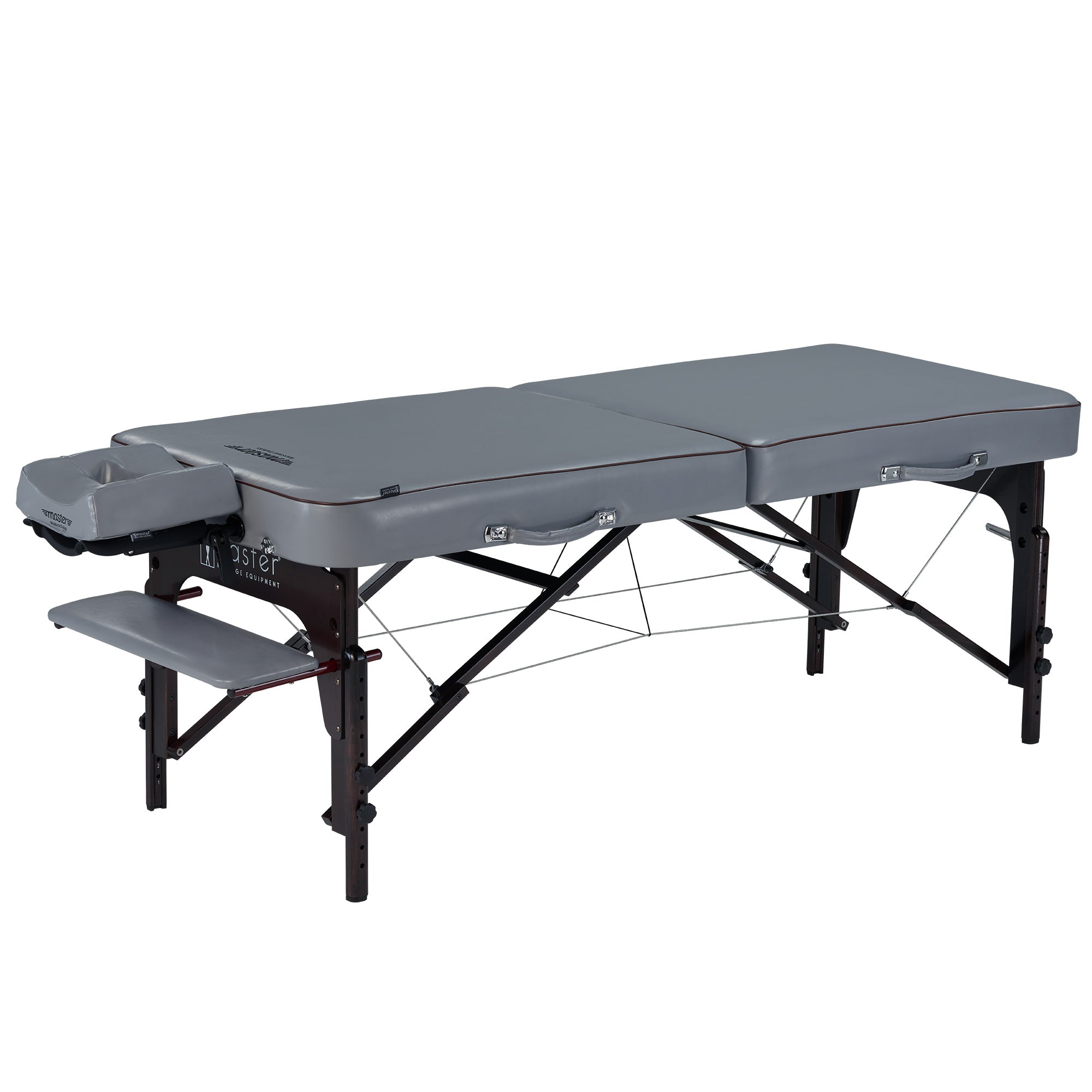 Master Massage 30" Montour Memory Foam Portable Massage Table Package with Ambient Light System